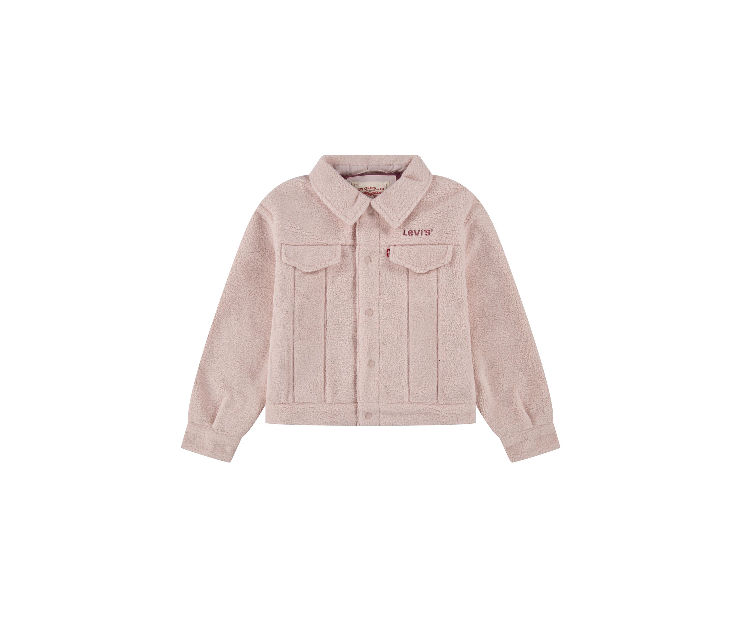 Girls 7-16 Sherpa Trucker Jacket