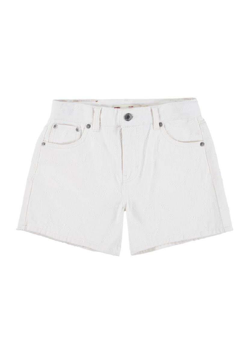 Girls 7-16 Textured A-Line Shorts