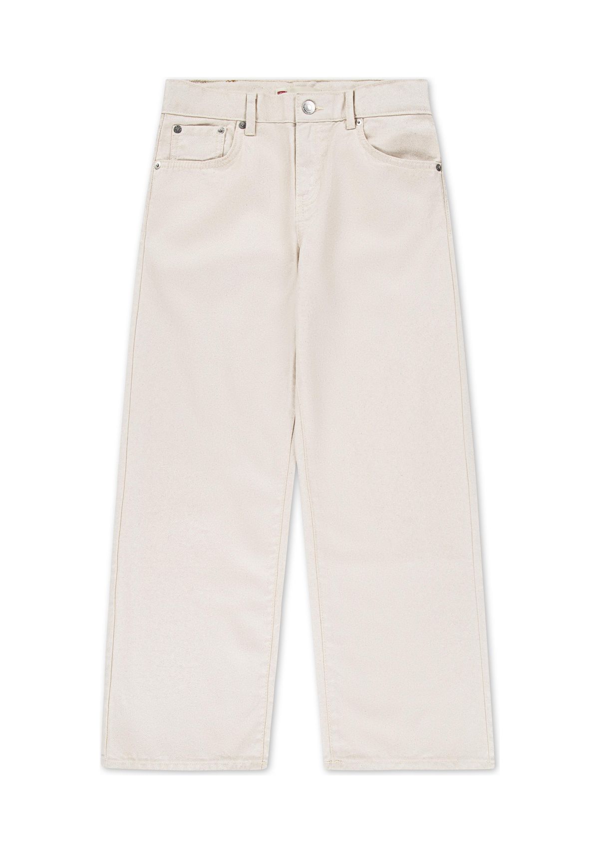 Girls 7-16 Pearlized Wide Leg Jeans