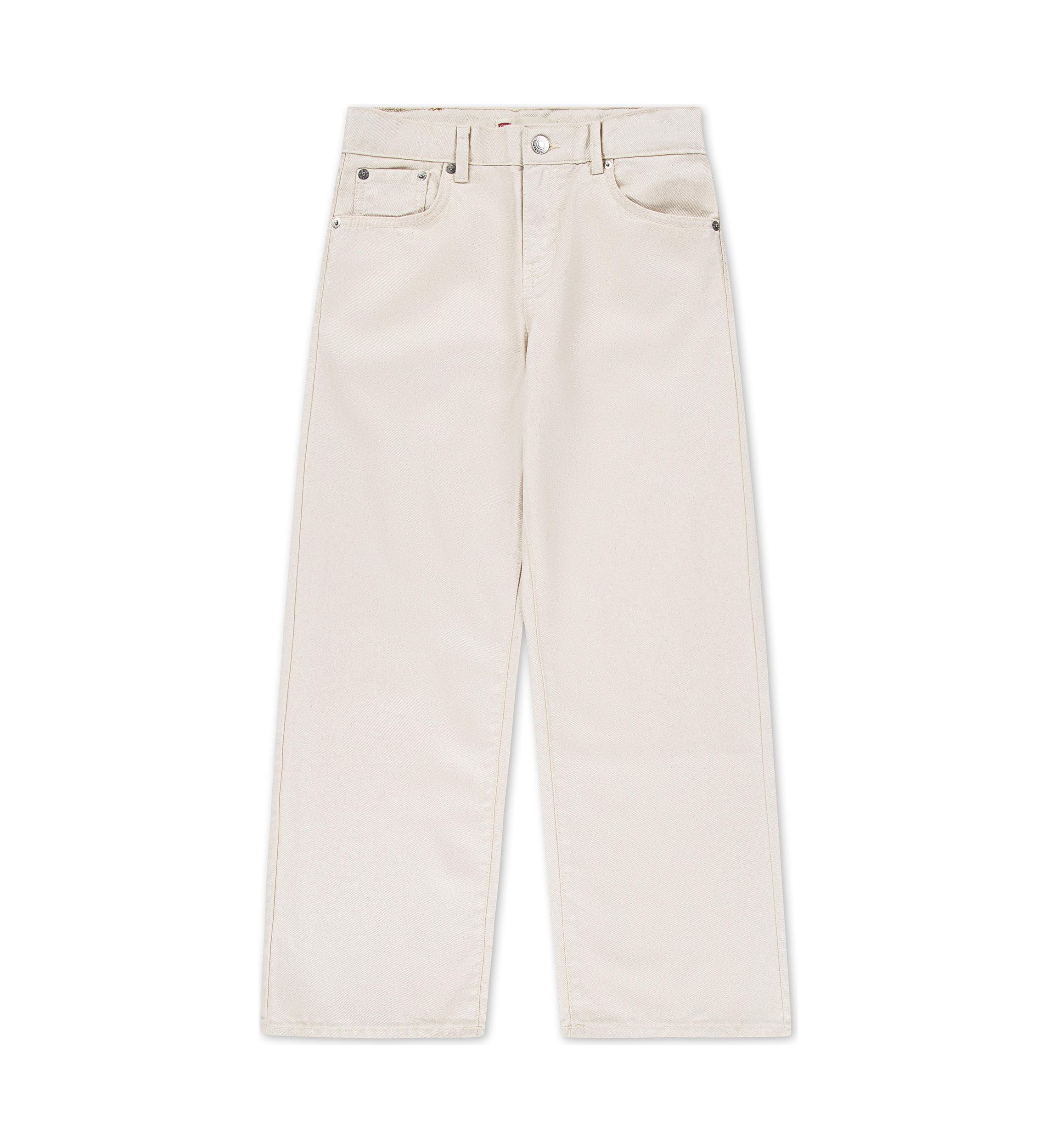 Girls 7-16 Pearlized Wide Leg Jeans