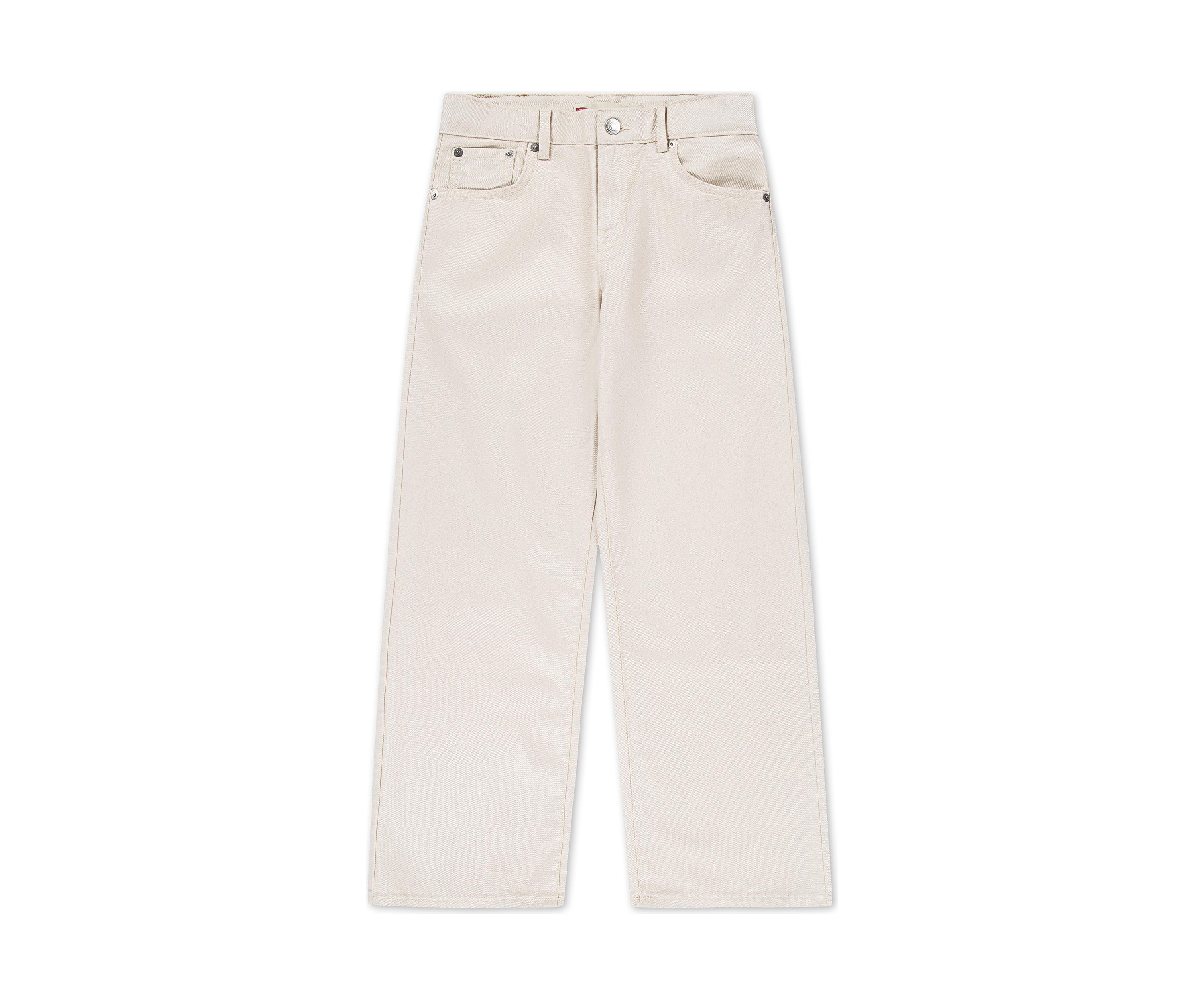 Girls 7-16 Pearlized Wide Leg Jeans