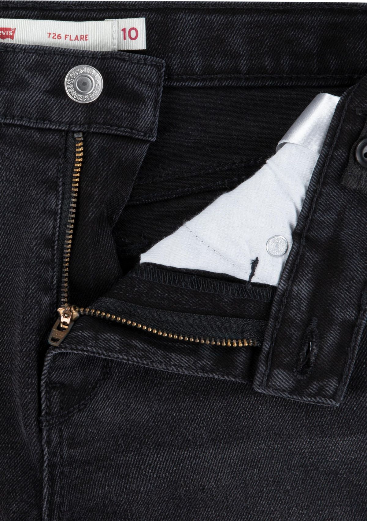 Girls 7-16 Faded Art Flare Jeans