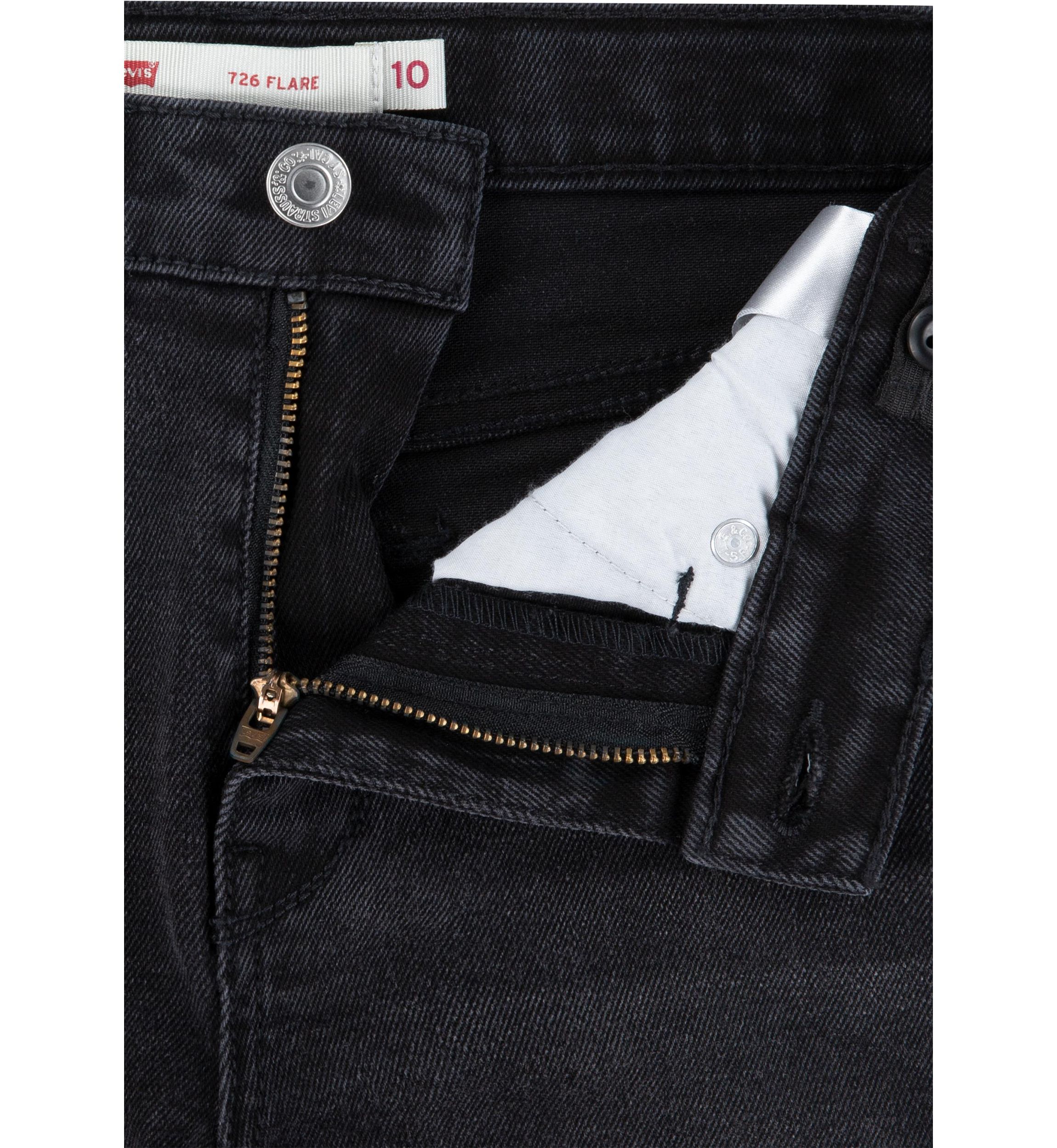 Girls 7-16 Faded Art Flare Jeans
