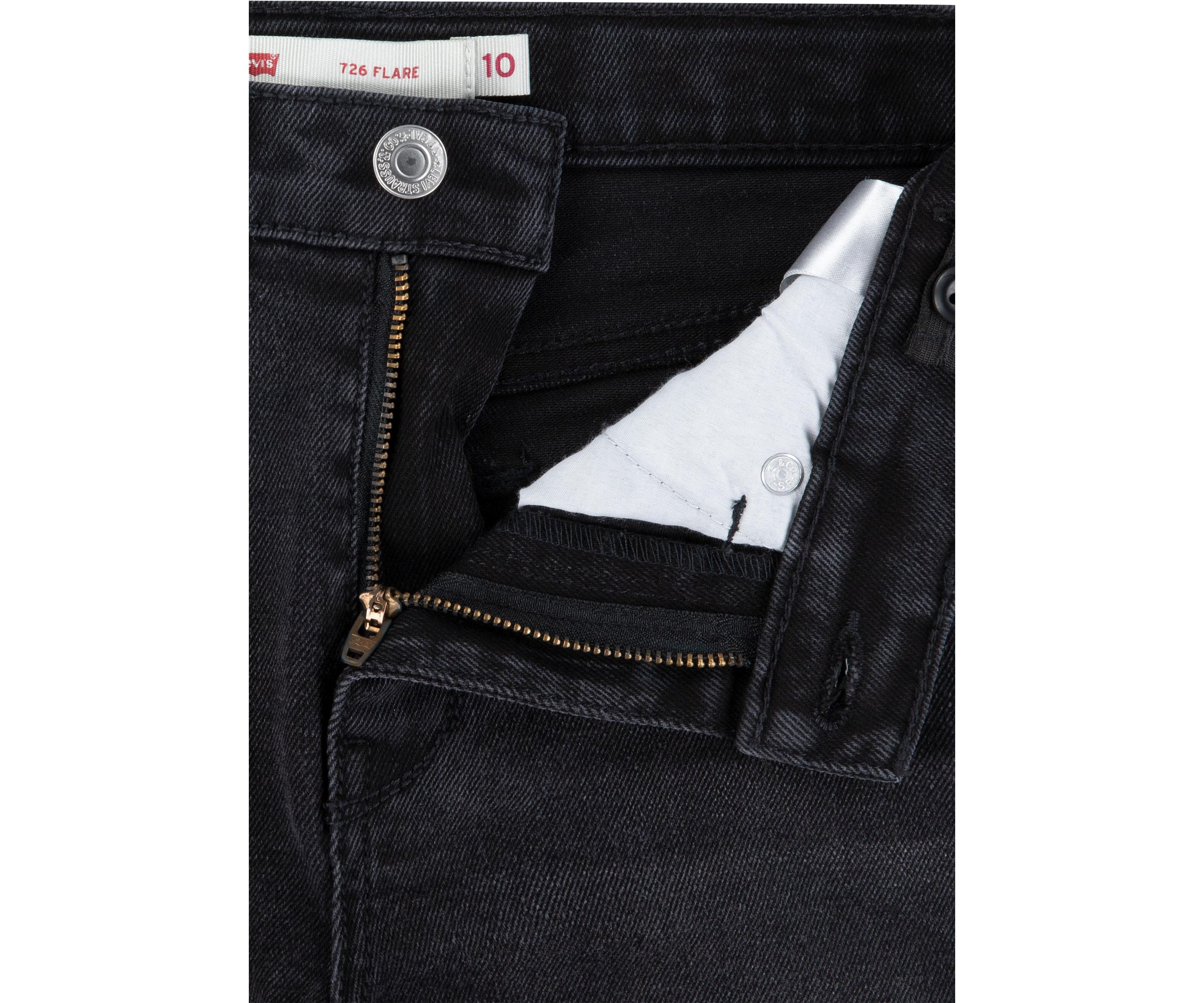 Girls 7-16 Faded Art Flare Jeans