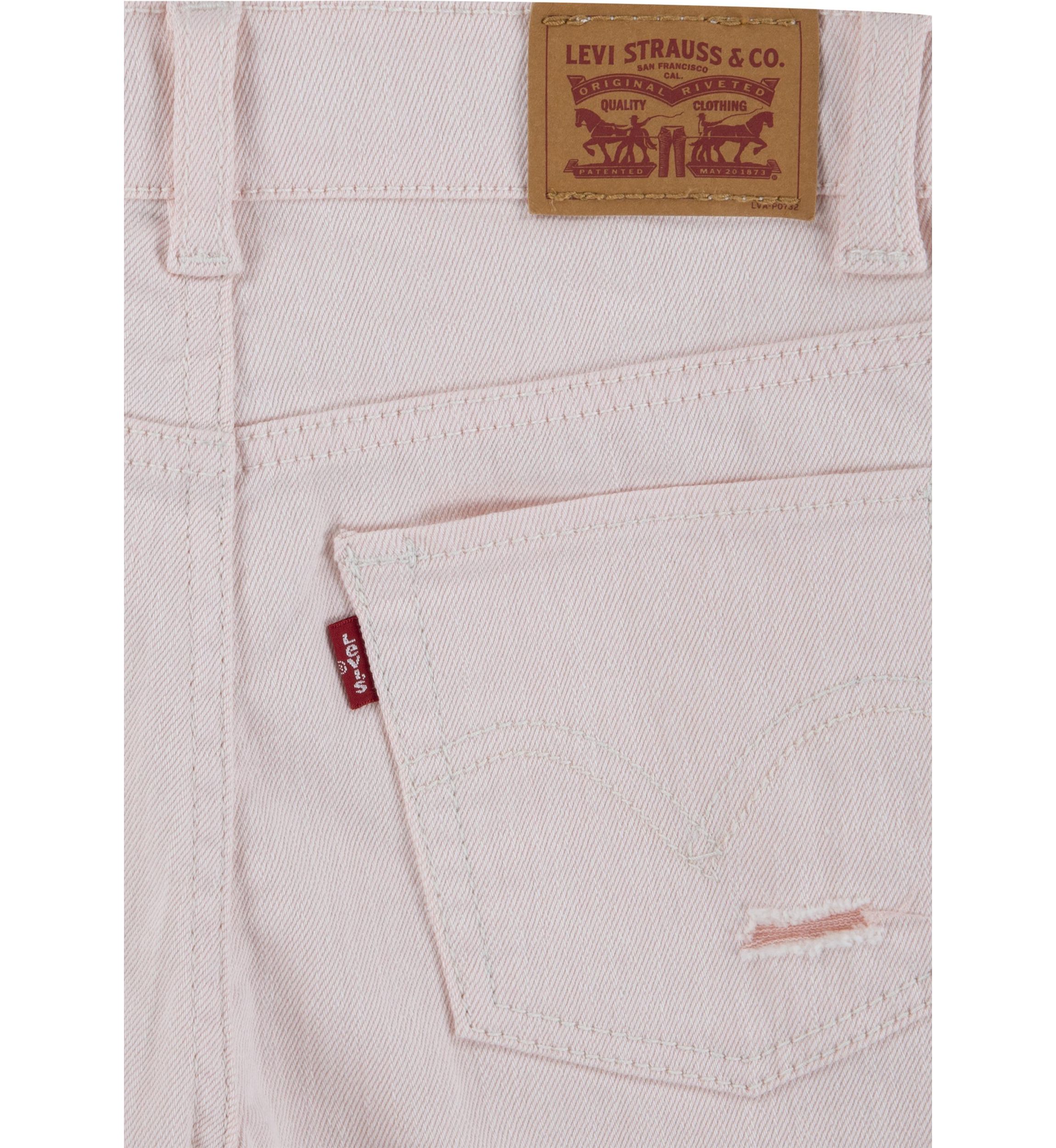 Girls 7-16 Colored Destruction Flared Jeans