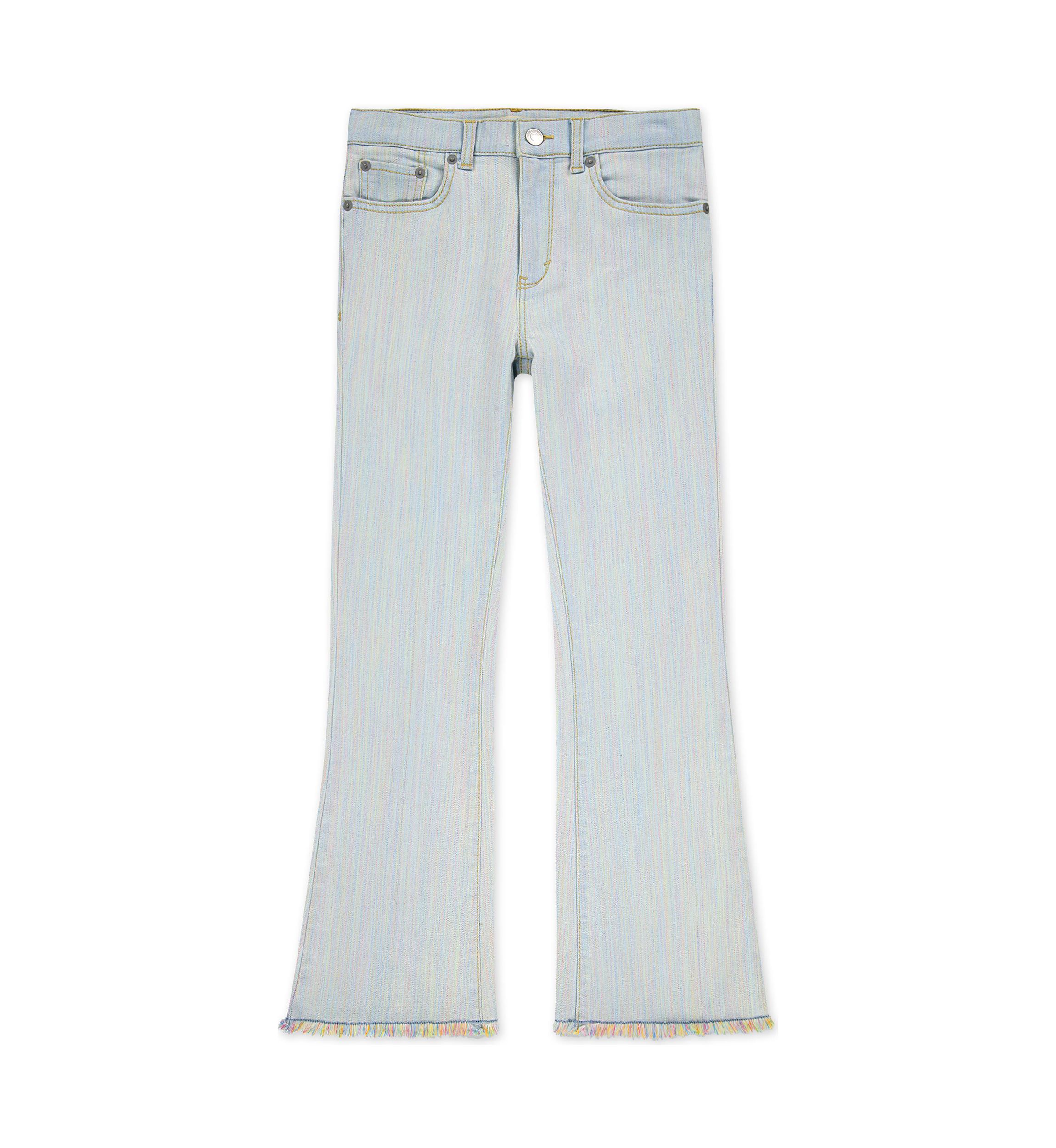 Girls 7-16 Rainbow Flare Jeans