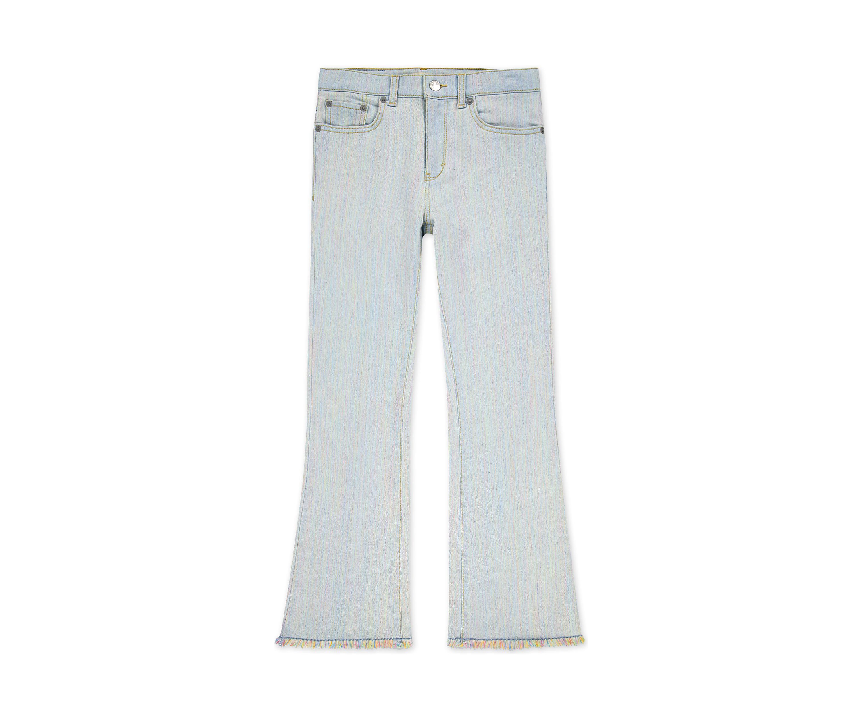 Girls 7-16 Rainbow Flare Jeans