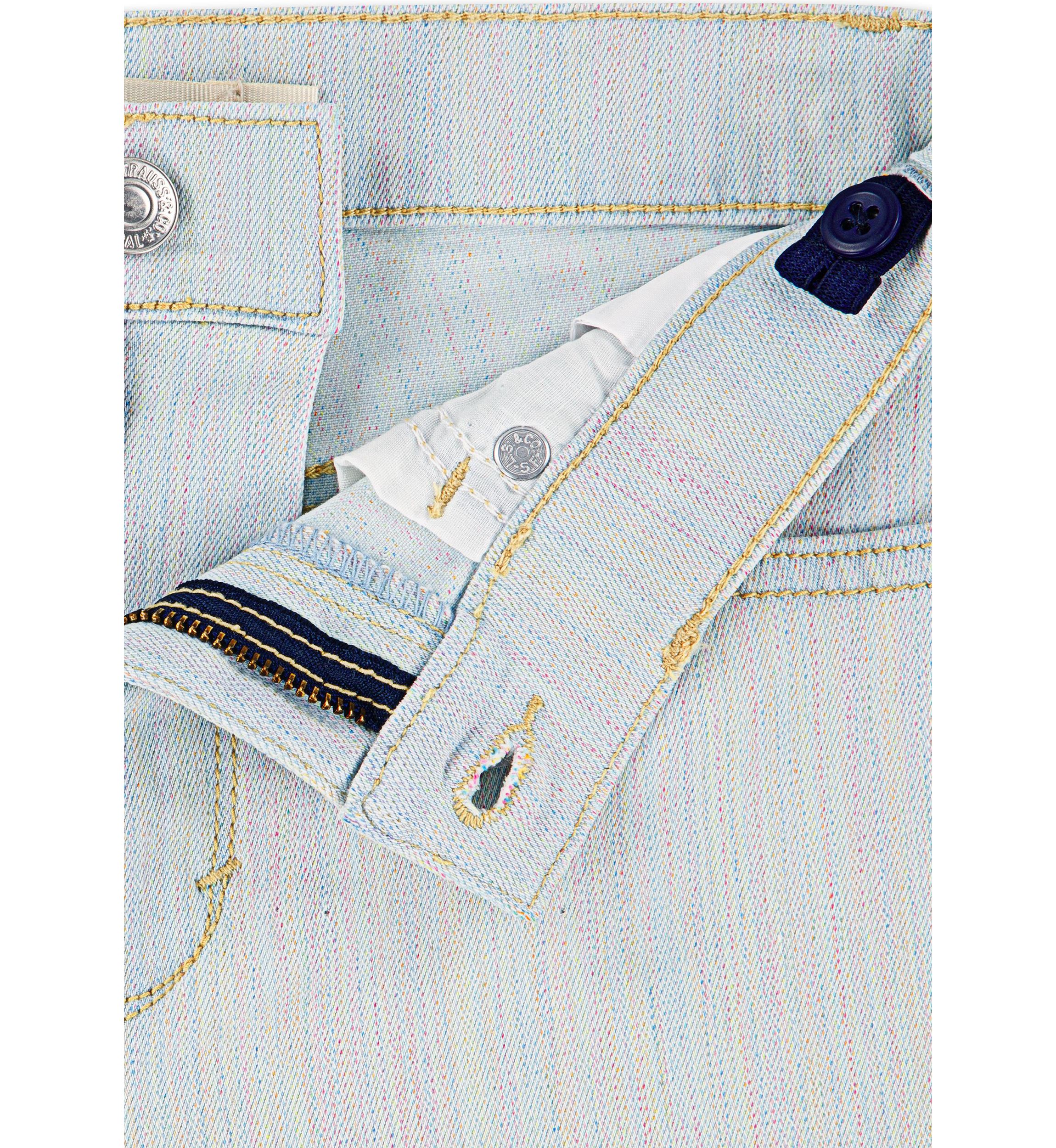 Girls 7-16 Rainbow Flare Jeans