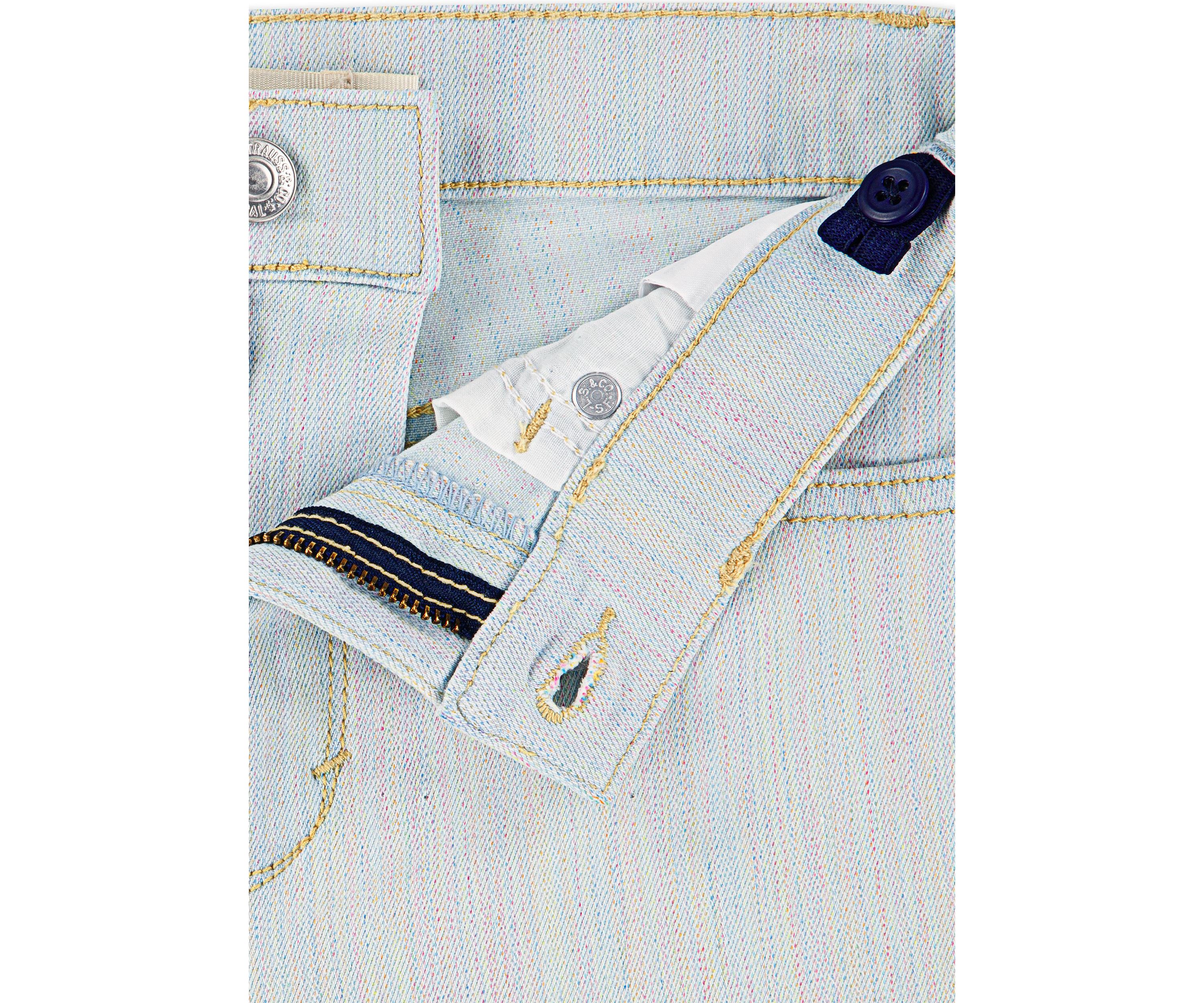 Girls 7-16 Rainbow Flare Jeans