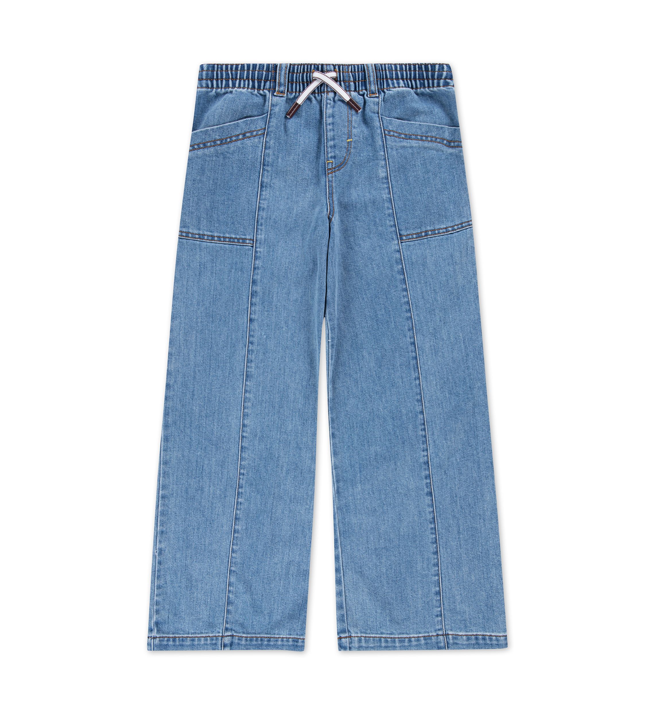 Girls 7-16 Baggy Wide Leg Jeans
