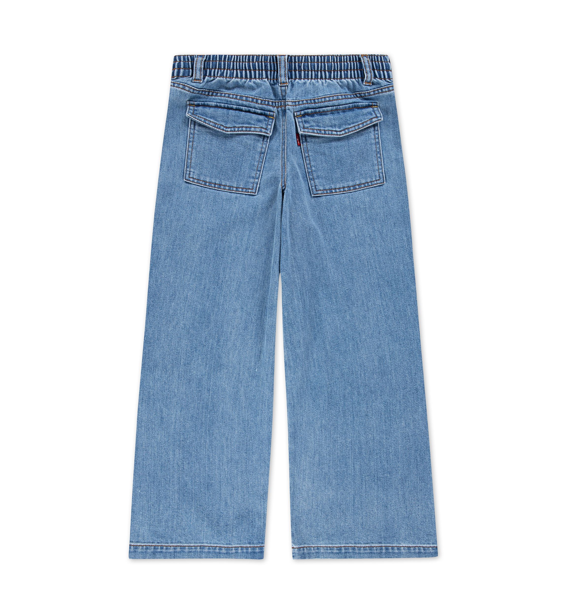Girls 7-16 Baggy Wide Leg Jeans
