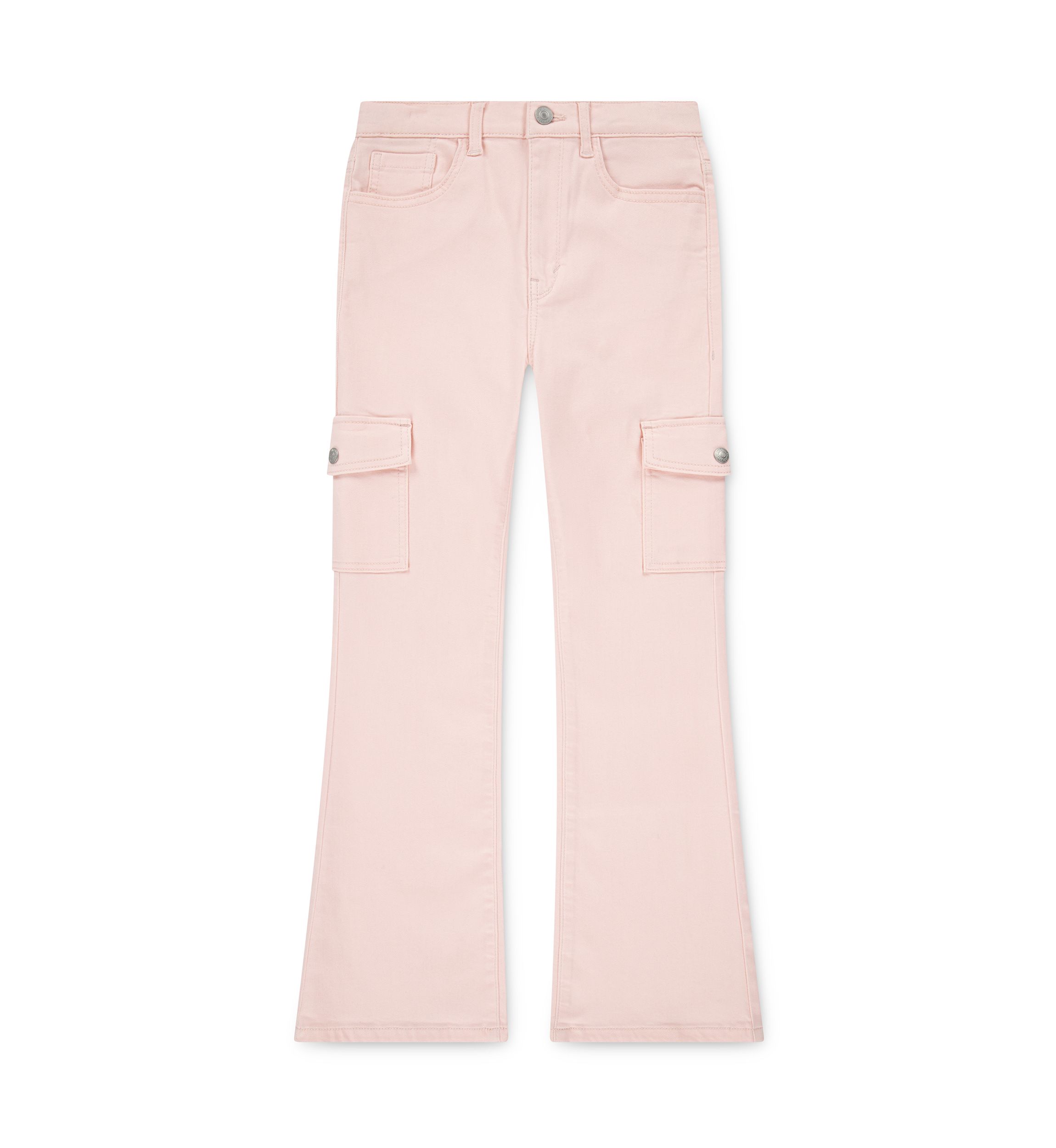 Girls 7-16 Flare Cargo Pants 