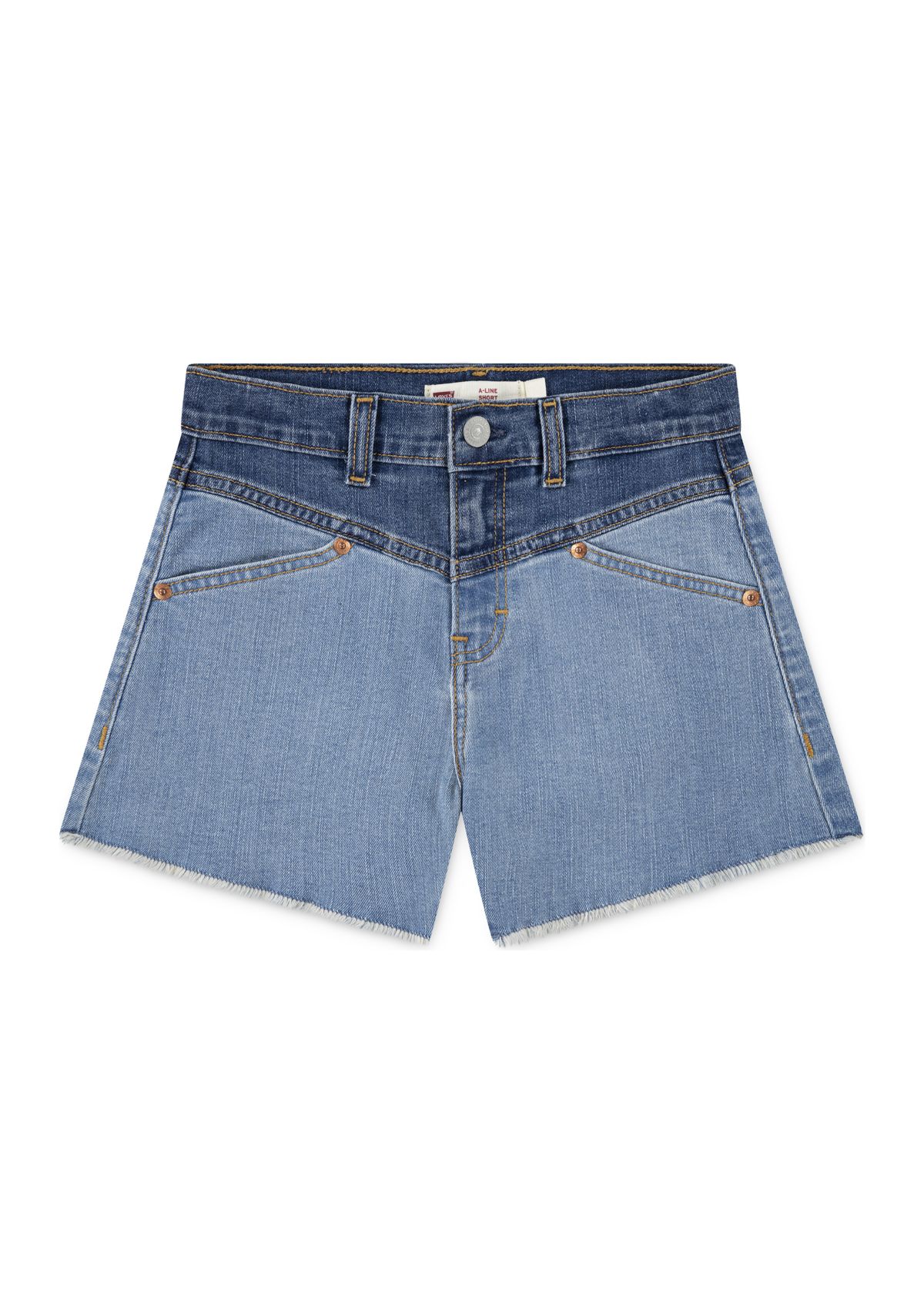 Girls 7-16 Western A-Line Shorts