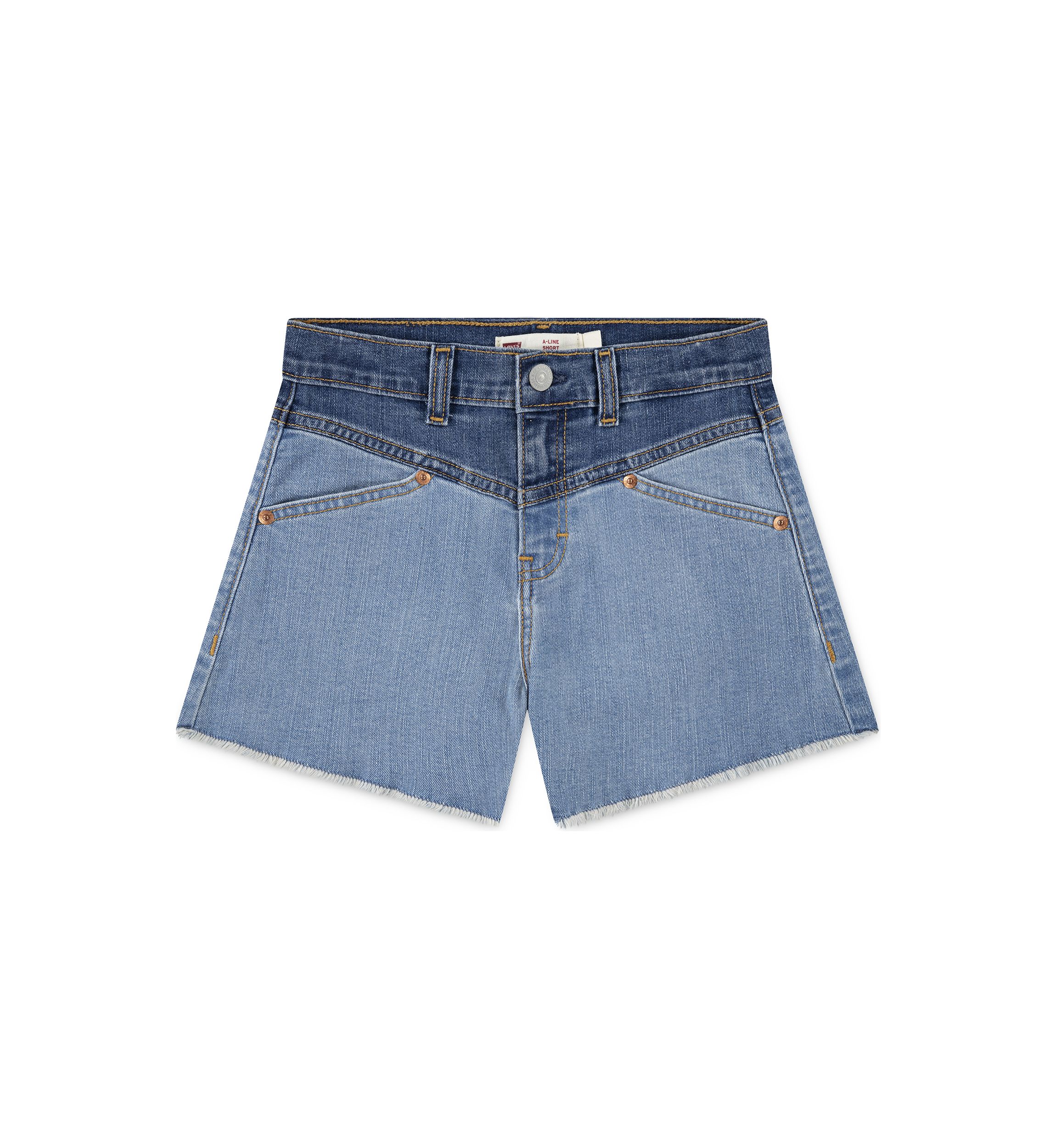 Girls 7-16 Western A-Line Shorts