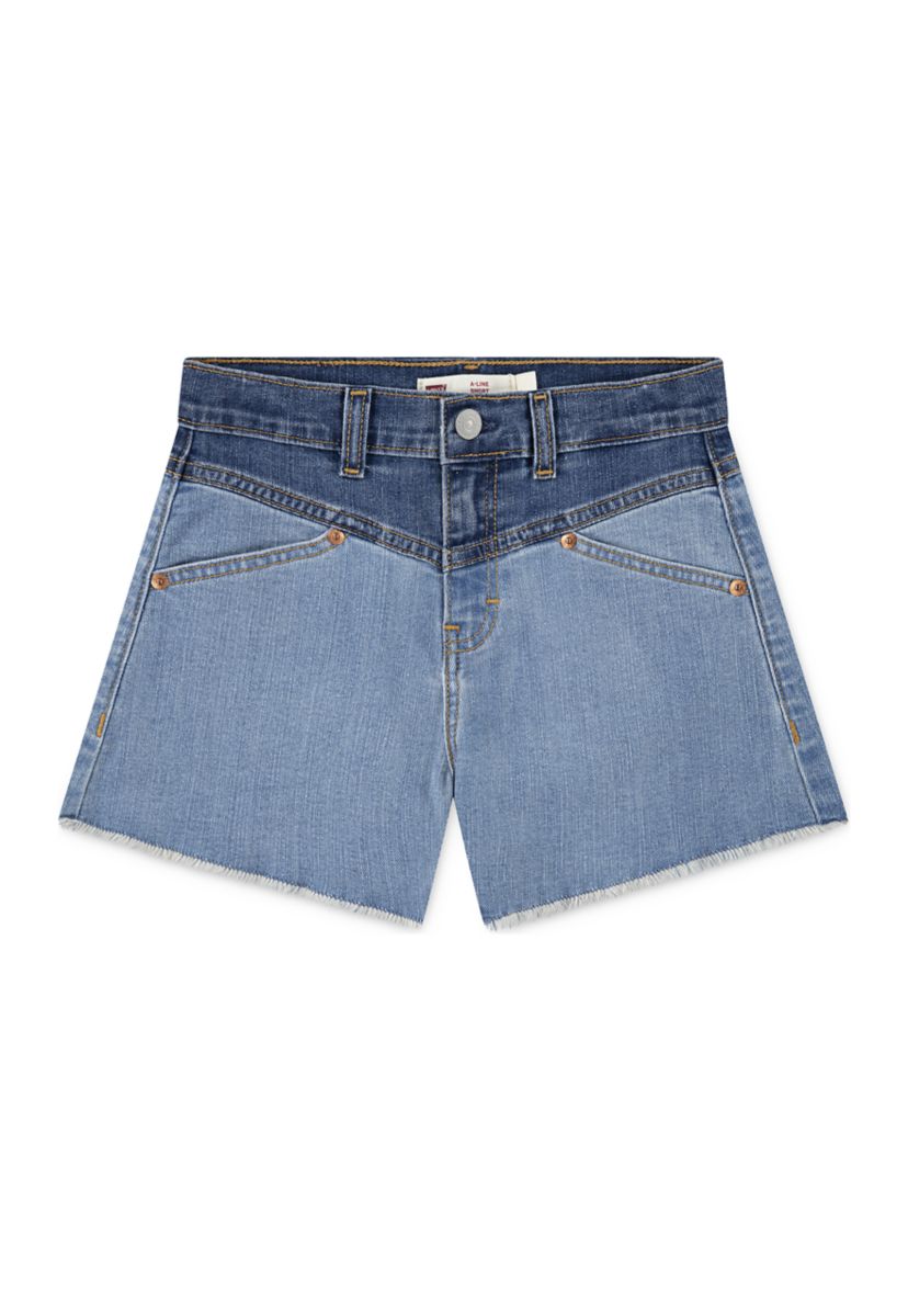 Girls 7-16 Western A-Line Shorts