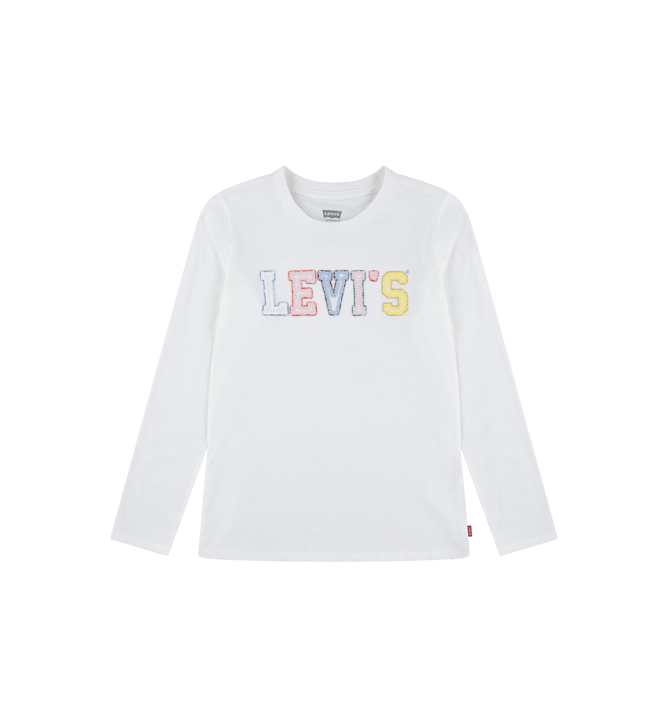 Girls 7-16 Logo Crochet T-Shirt