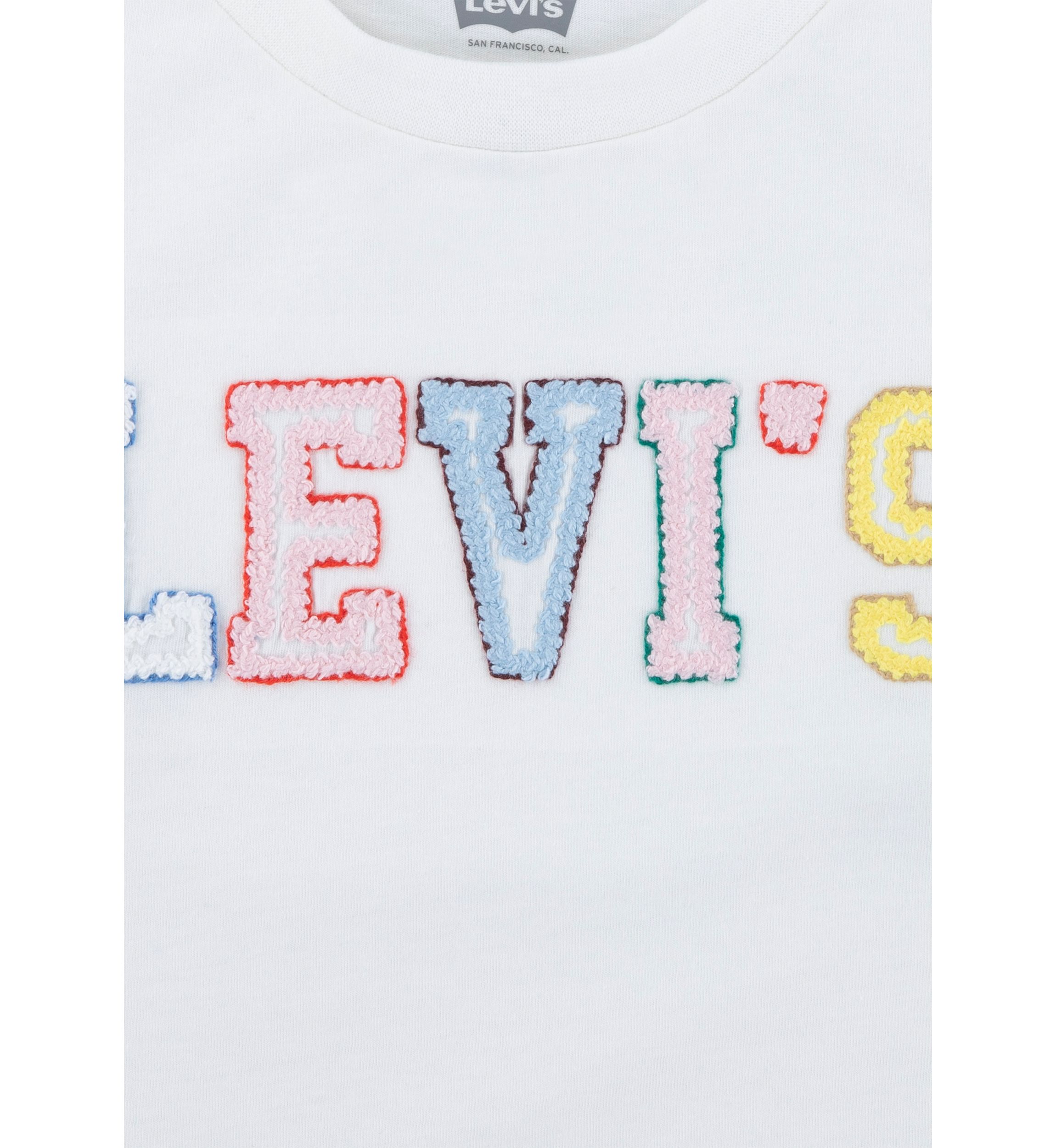 Girls 7-16 Logo Crochet T-Shirt