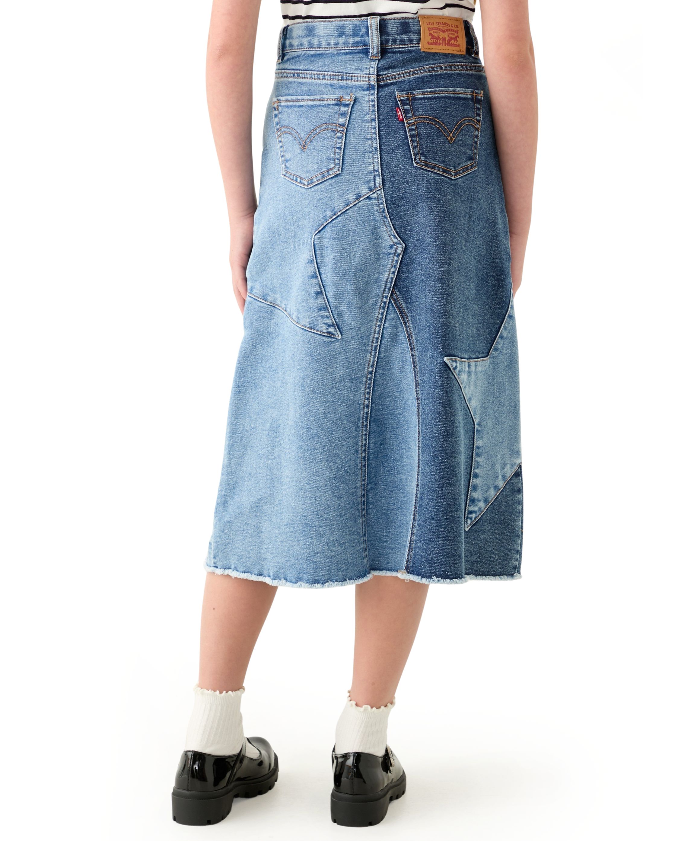 Girls 7-16 Western Midi Skirt