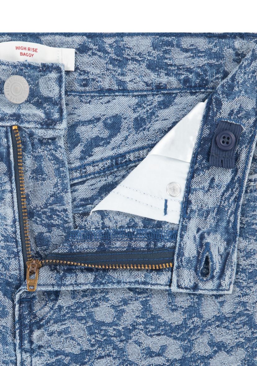 Levi's® Girls 7-16 Jacquard High Rise Baggy Denim Jeans | Belk
