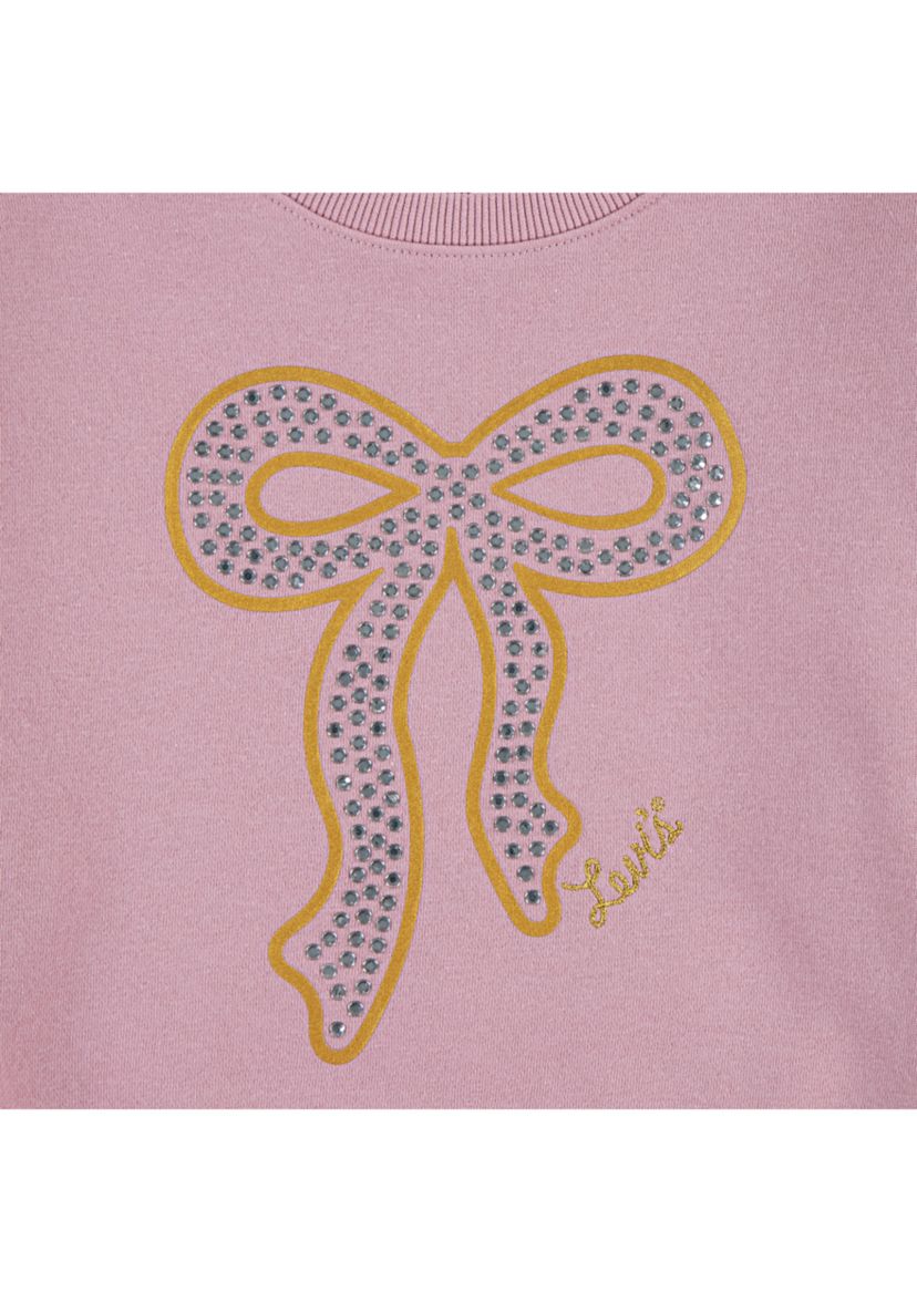 Girls 7-16 Meet and Greet Bow Sweater 