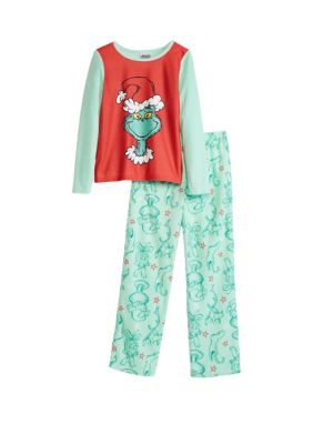 Belk Girls 4-16 Fierce Cat Pajama Set