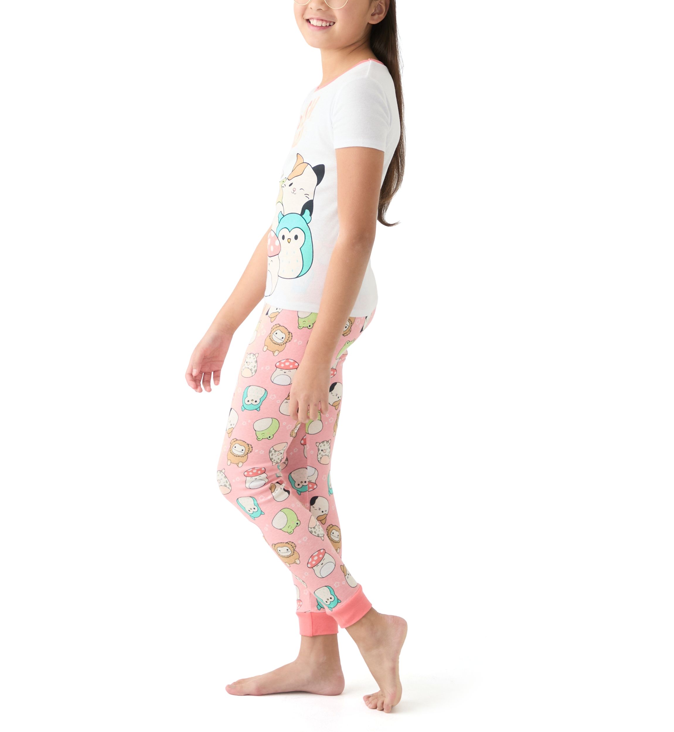 Girls 7-16 3 Piece Squish Pajama Set