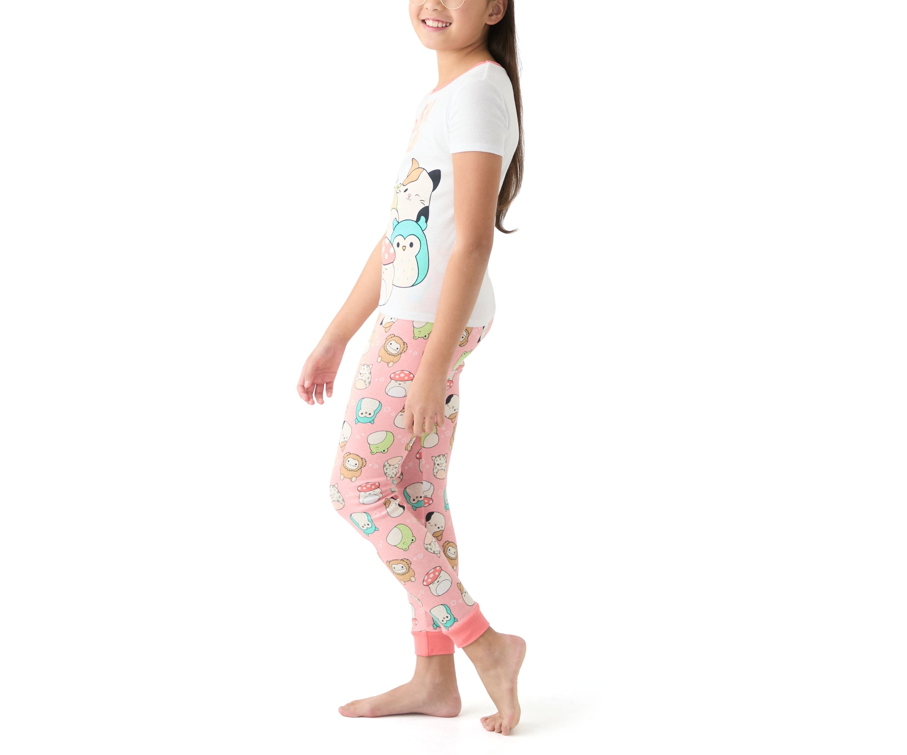 Girls 7-16 3 Piece Squish Pajama Set