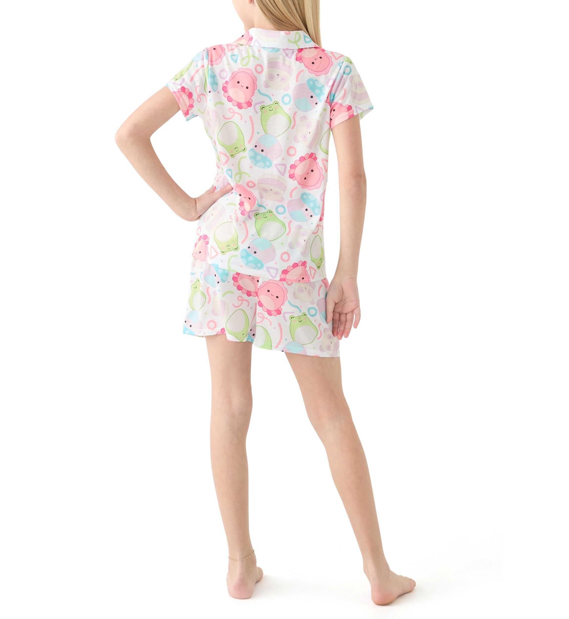 Girls 4-12 Squish Coat Pajama Set