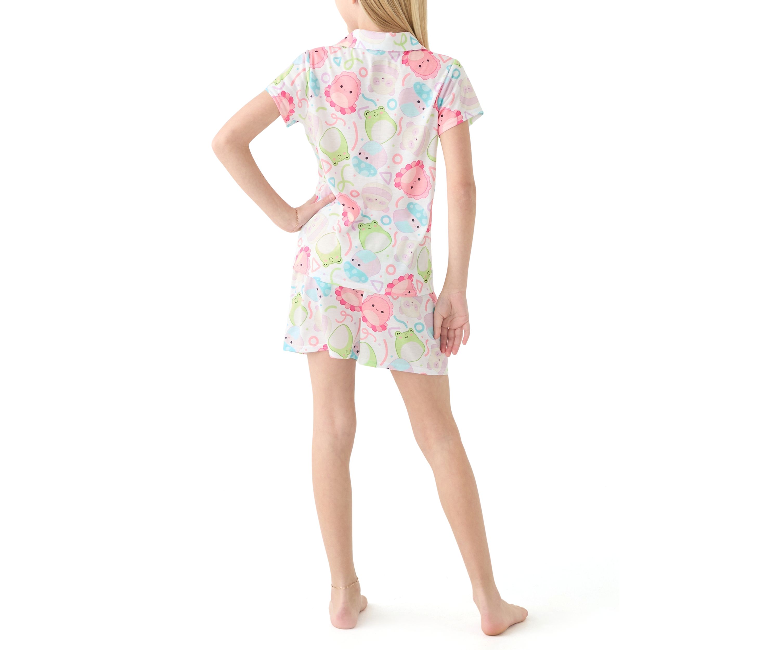 Girls 4-12 Squish Coat Pajama Set