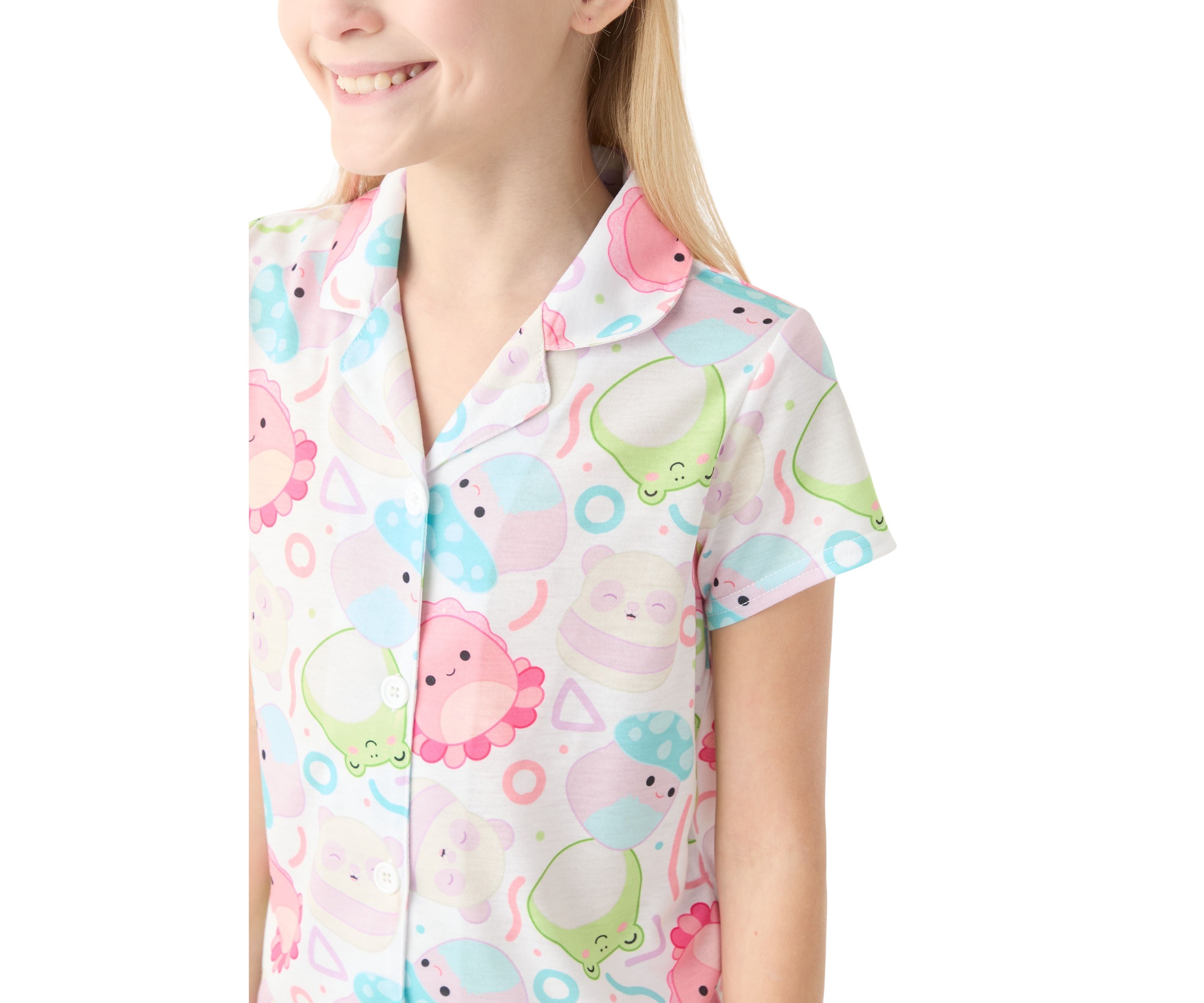 Girls 4-12 Squish Coat Pajama Set