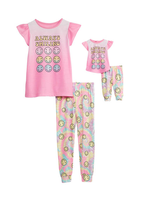 Saint Eve Kids Girls 4-6x Pajama Set with