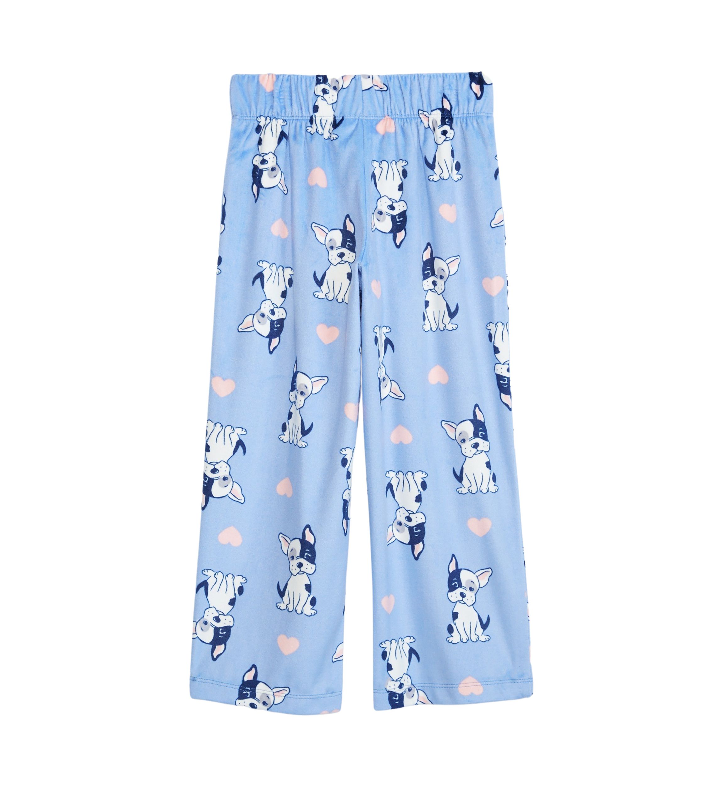 Girls Puppy Printed Pajama Pants