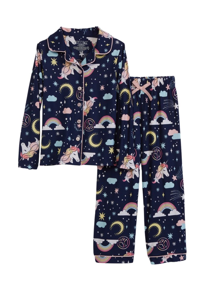 Girls 4-6x Celestial Pajama Set