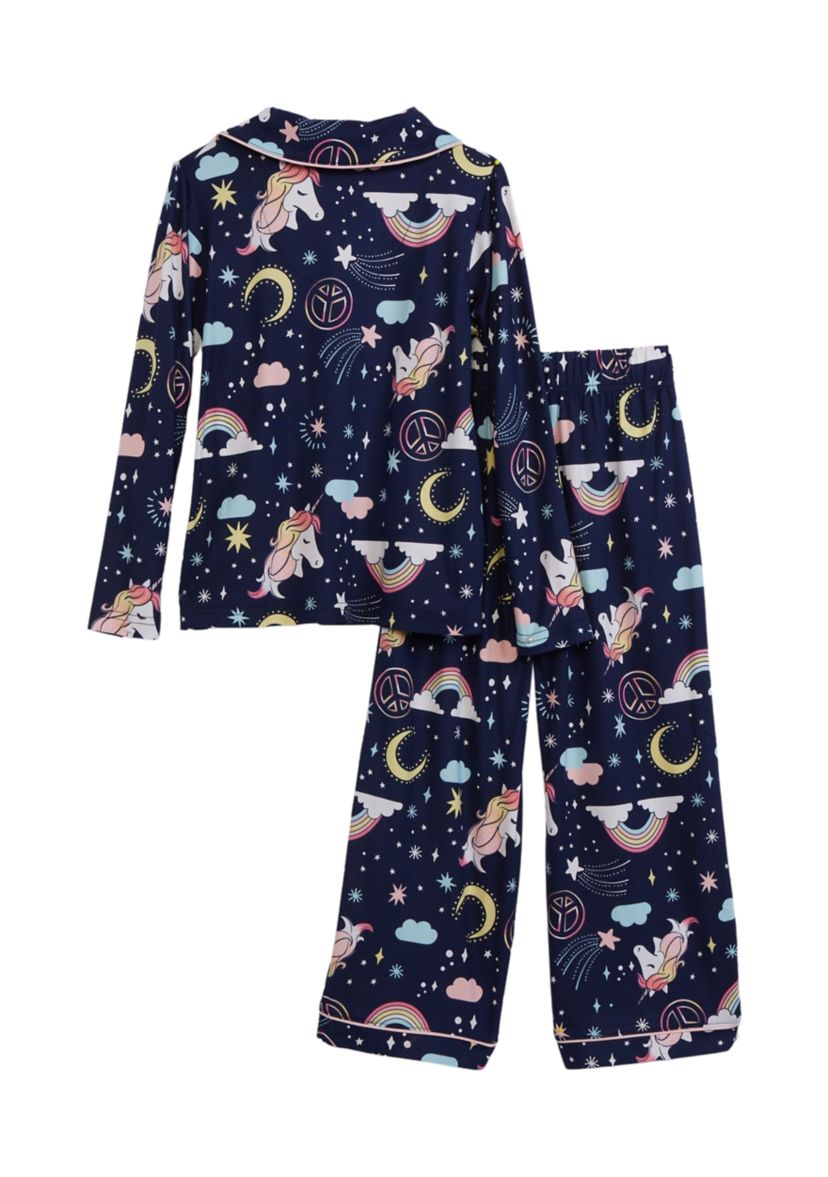 Girls 4-6x Celestial Pajama Set