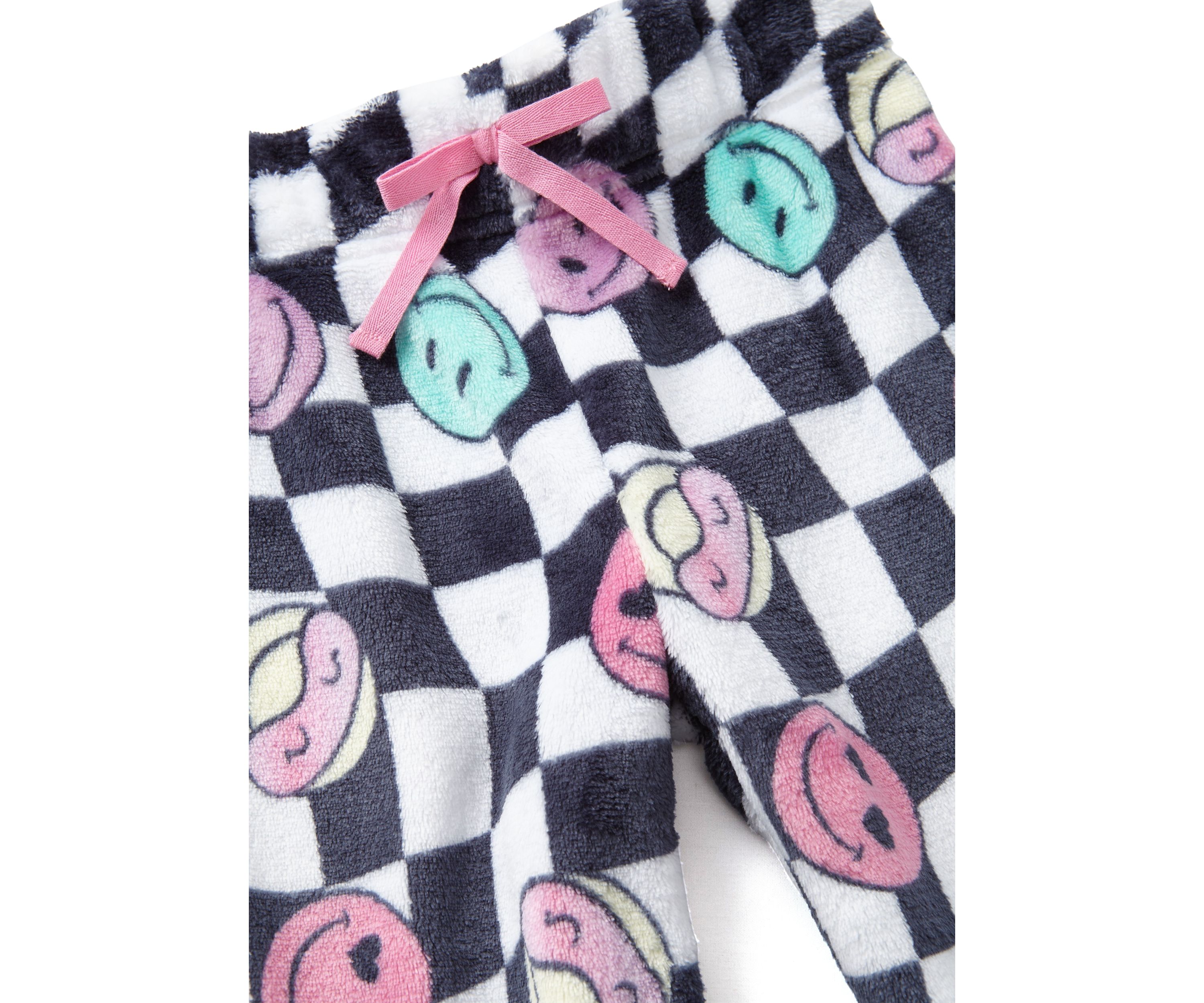 Girls 4-6x Wavy Smiley Sleep Pants
