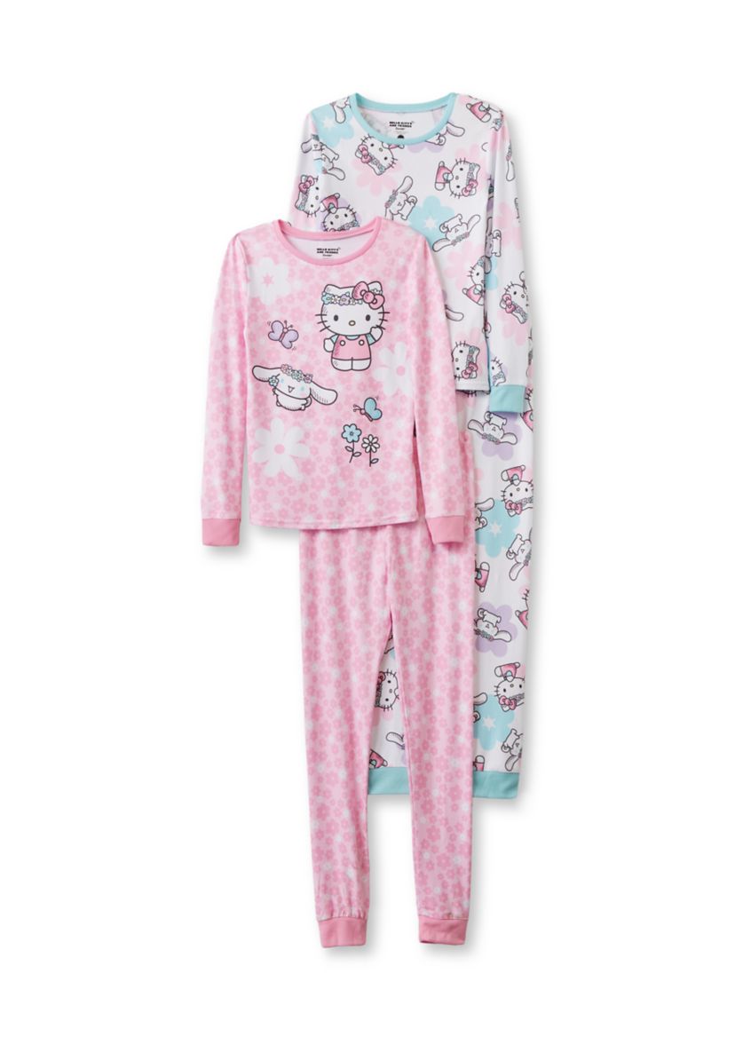 Girls 4-10 Hello Kitty 4 Pc Set