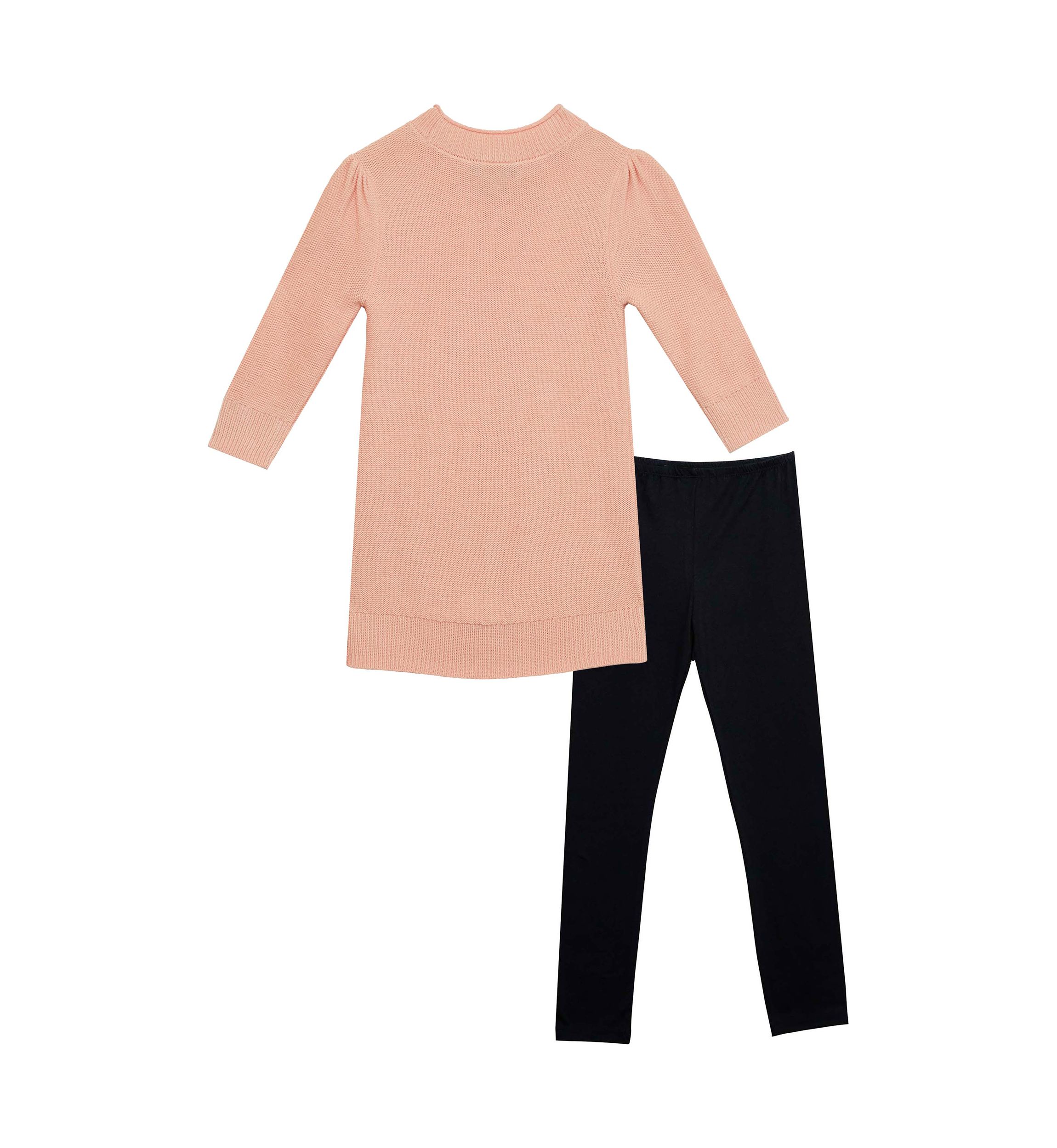 Girls 7-16 Sweater and Leggings Set with Scrunchie