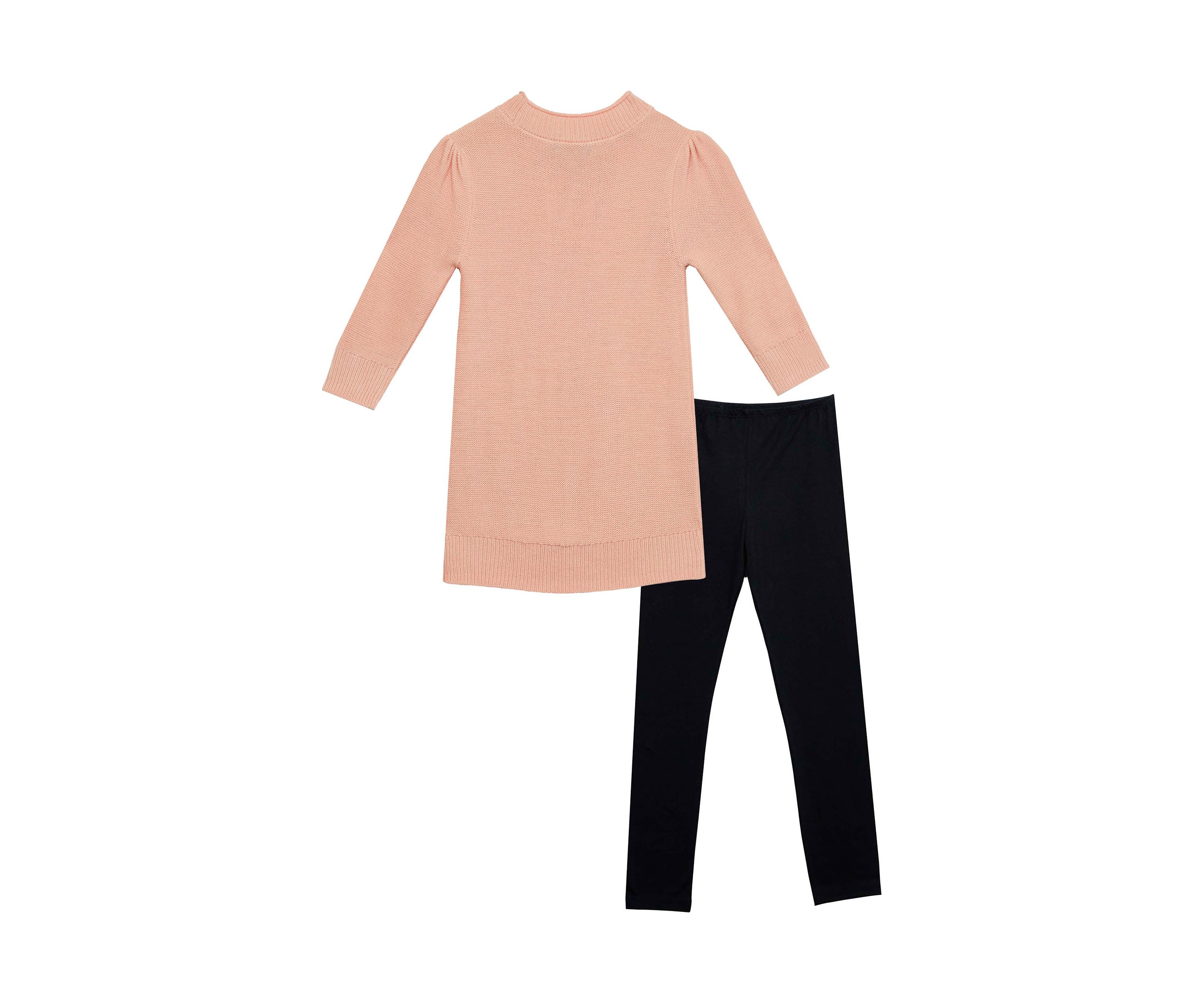 Girls 7-16 Sweater and Leggings Set with Scrunchie