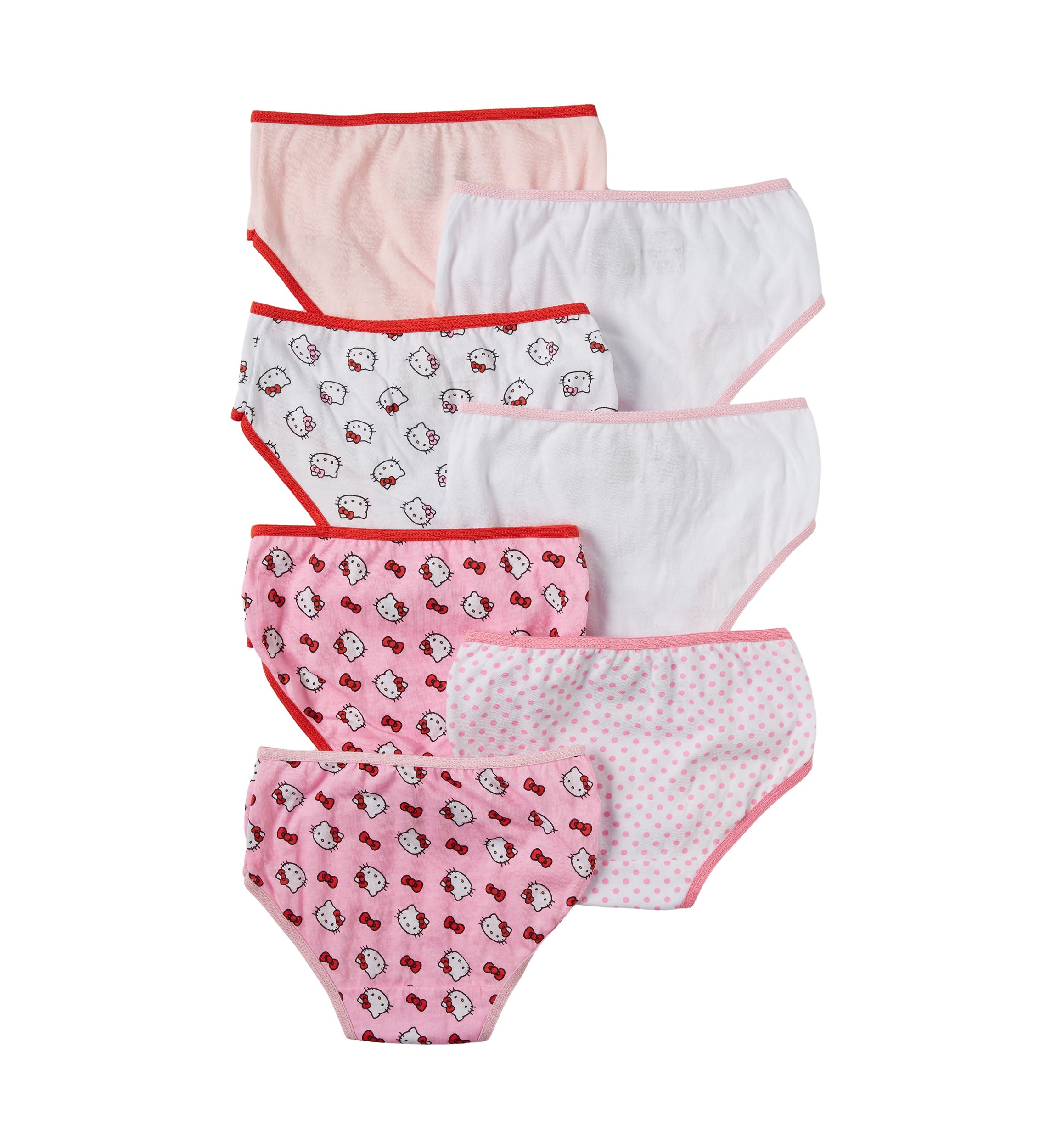 Girls 4-8 Hello Kitty Underwear - 7 Pack