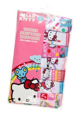 Hello Kitty® 7-Pack Assorted Panties Toddler Girls | Belk