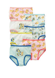 Fancy Nancy Toddler Girls 7 Pack Bluey Underwear