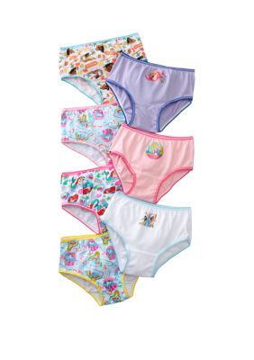 Girls Wish 7 Pack Character Underwear, Size 4-8 