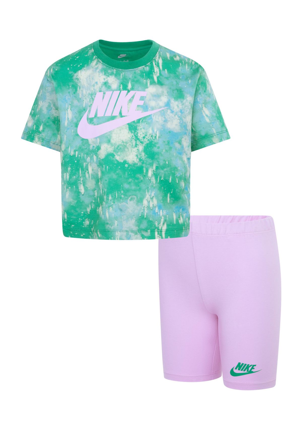 Girls 4-6x Bike Short Set