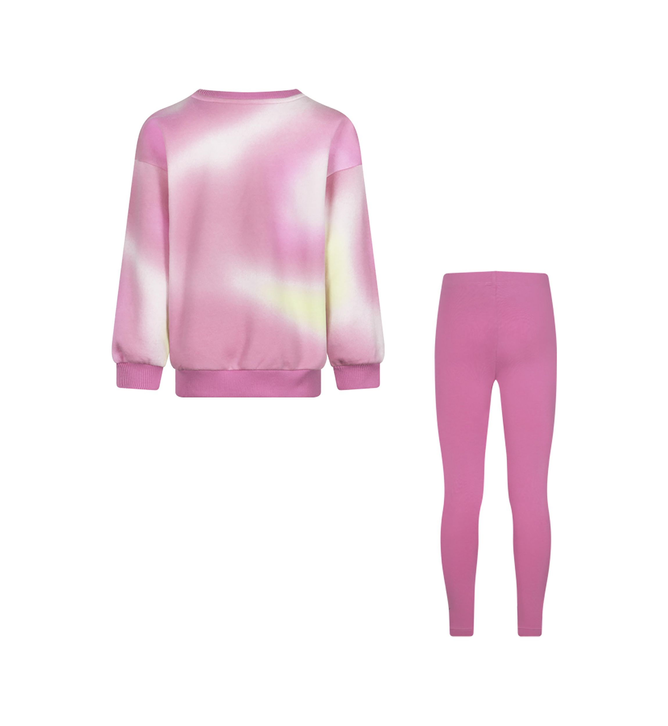 Girls 4-6x Printed Fleece Sweatshirt and Leggings Set