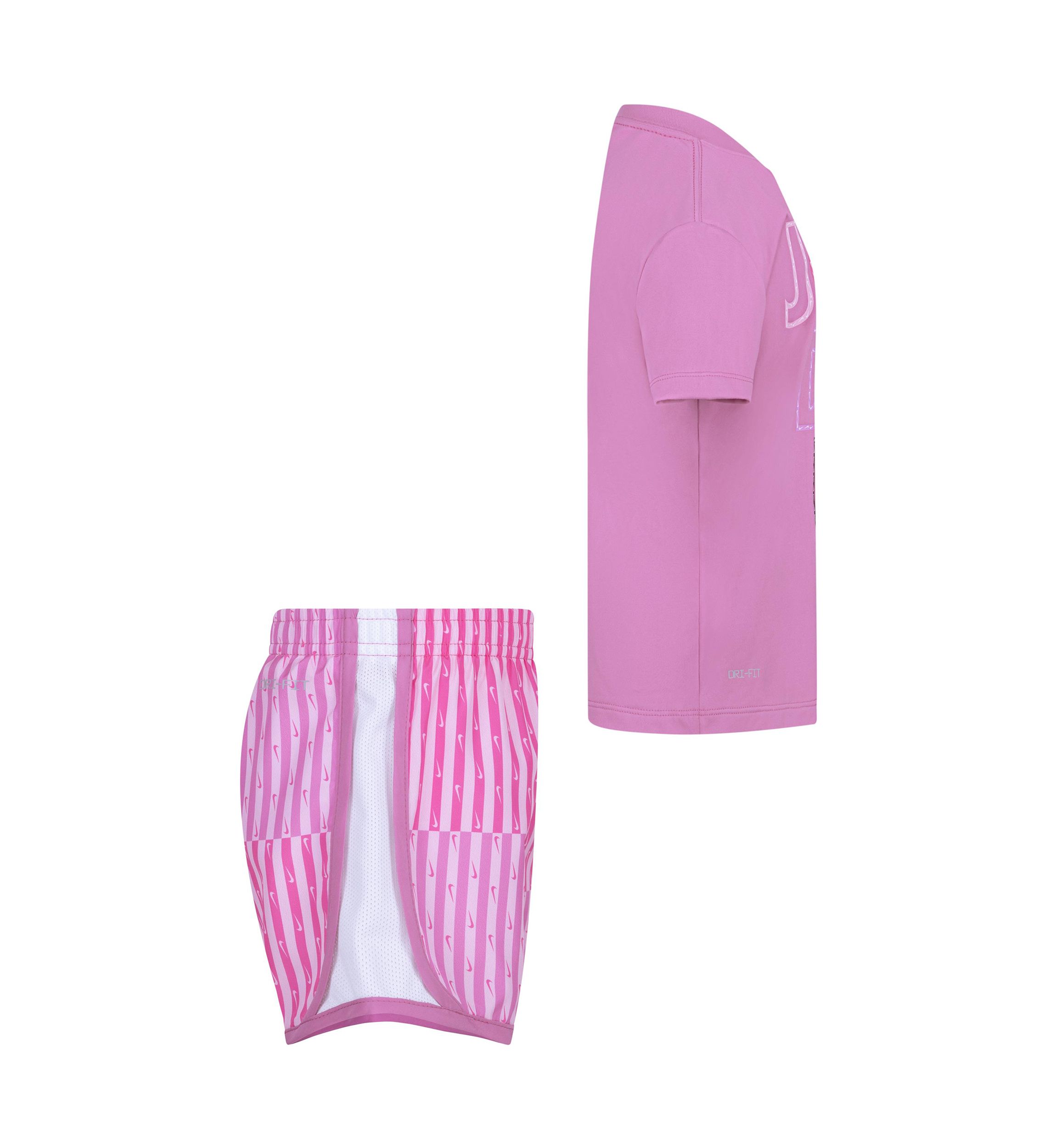 Girls 4-6x Just Do It Graphic T-Shirt and Printed Shorts Set