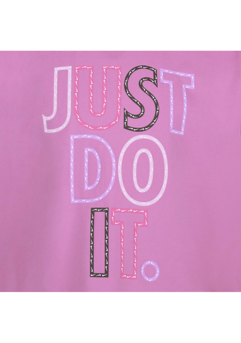 Girls 4-6x Just Do It Graphic T-Shirt and Printed Shorts Set