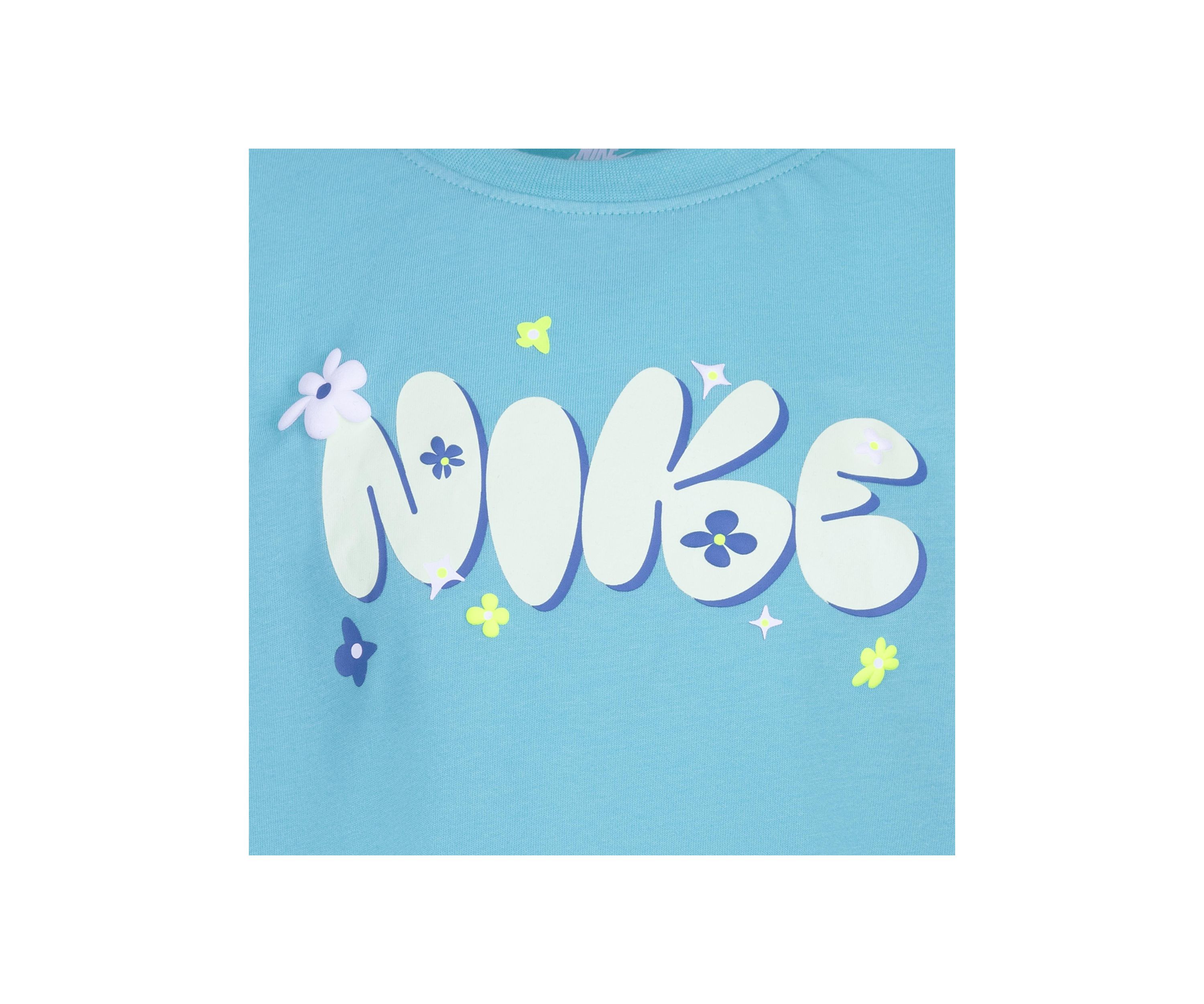 Girls 4-6x Flower Logo Graphic T-Shirt