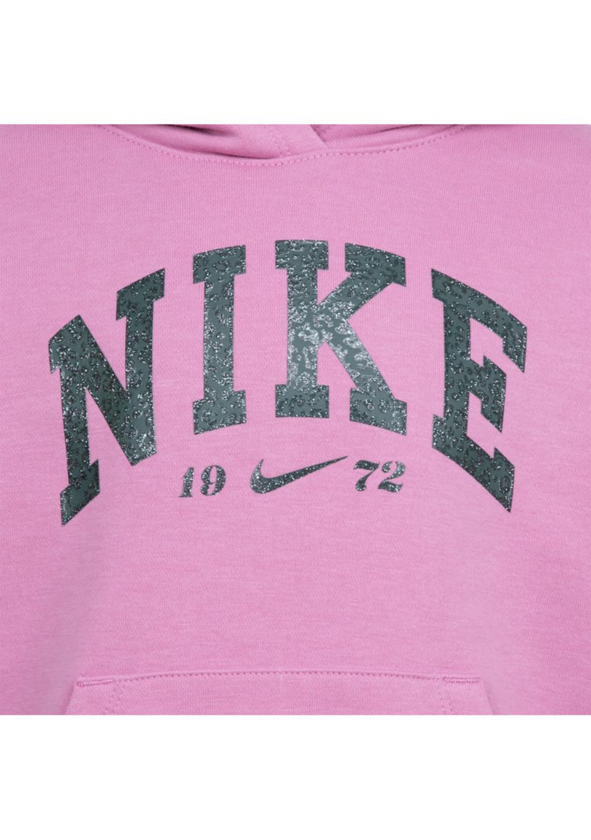 Girls 4-6x Logo Fleece Hoodie
