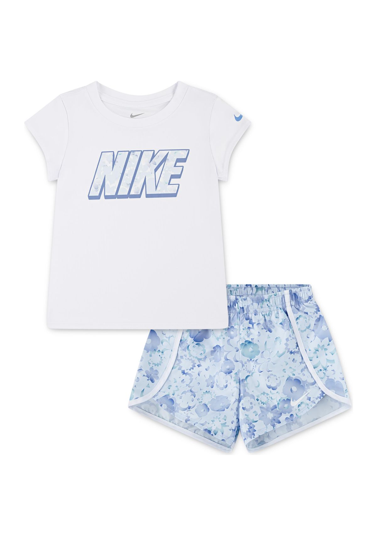 Girls 4-6x Graphic T-Shirt and Floral Printed Shorts Set