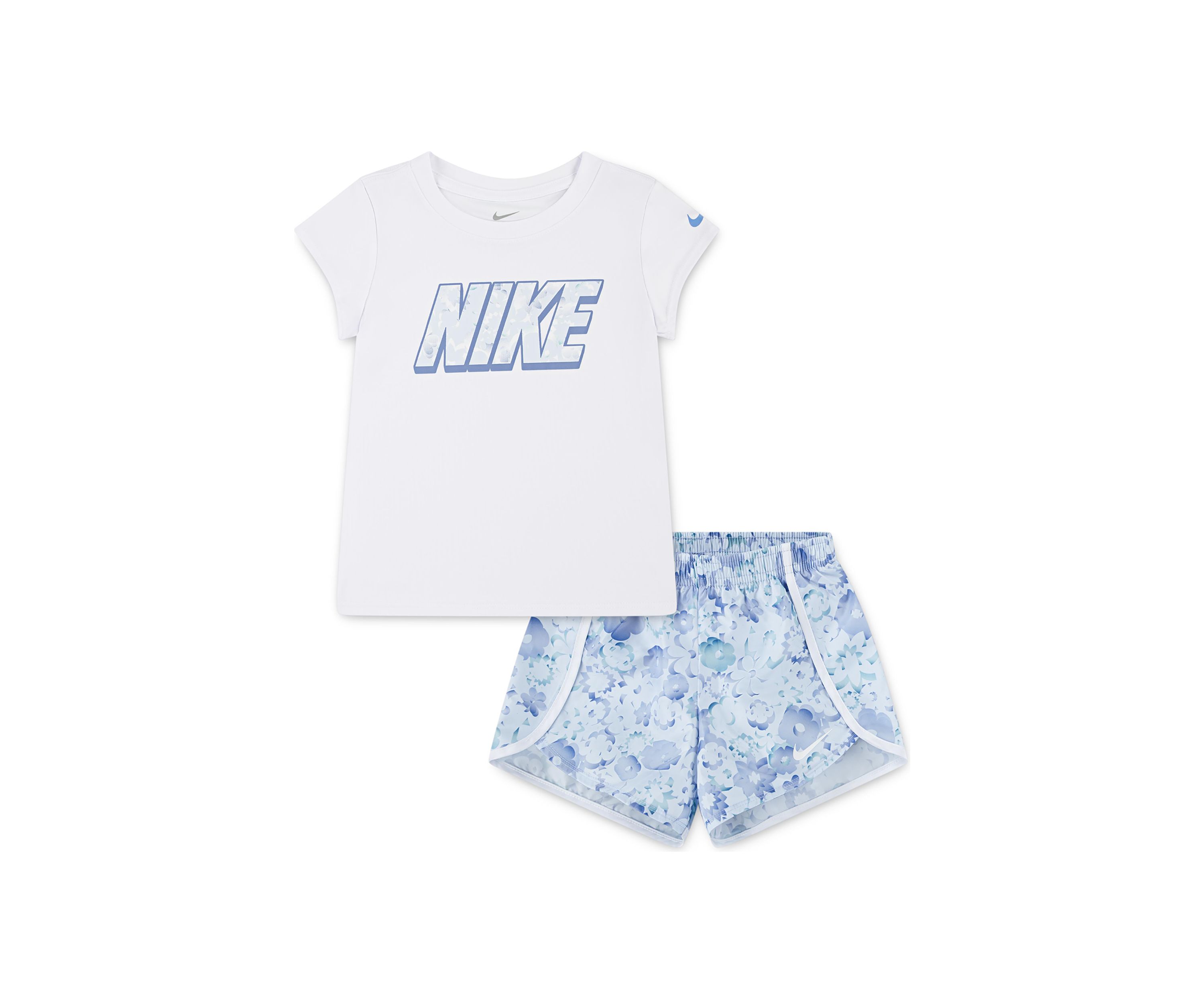Girls 4-6x Graphic T-Shirt and Floral Printed Shorts Set